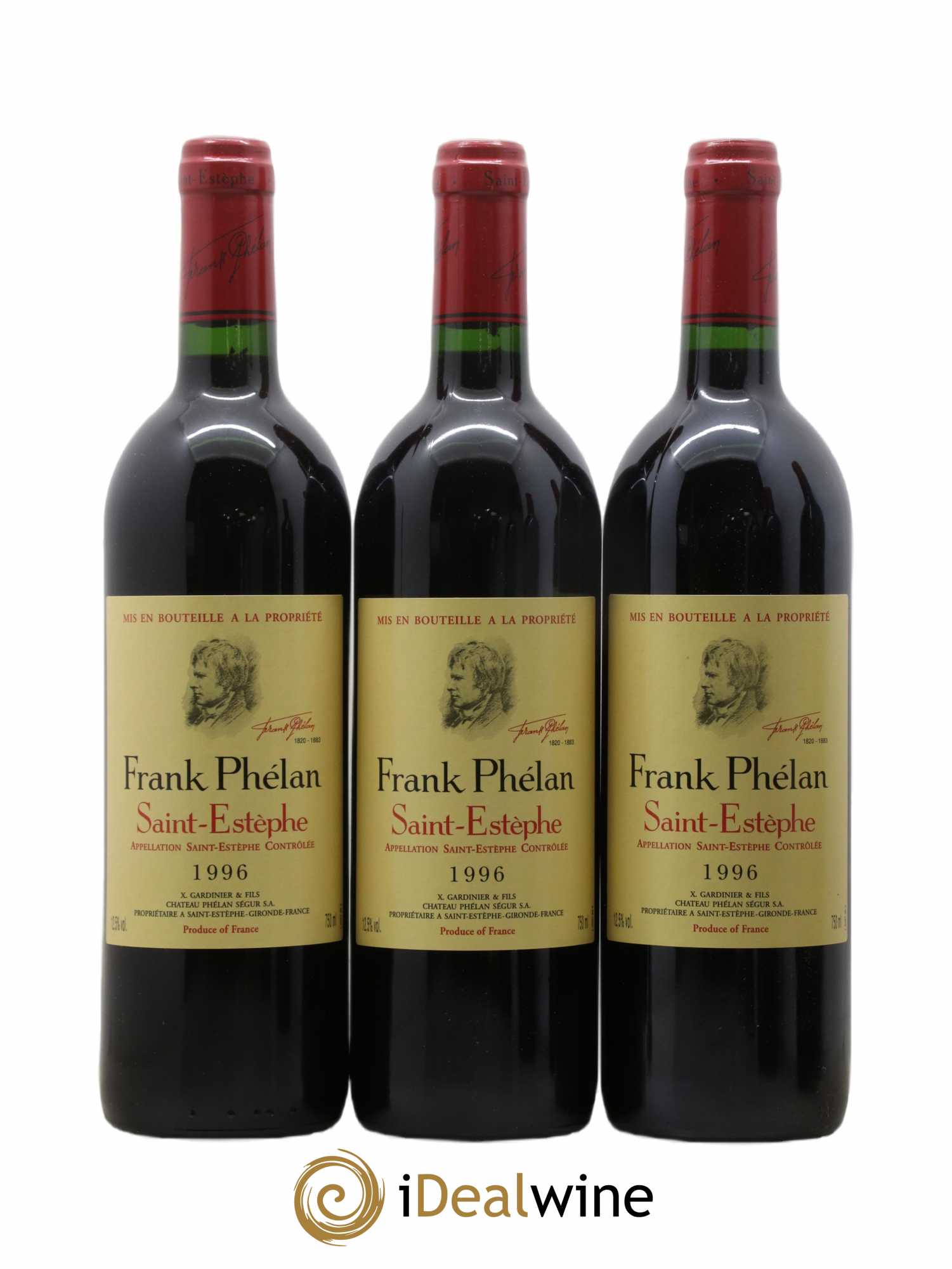 Frank Phélan Second Vin 1996 - Lot de 12 bouteilles - 3