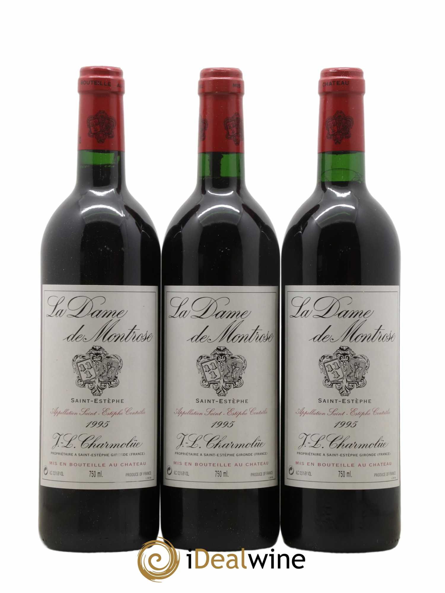 La Dame de Montrose Second Vin 1995 - Lot de 12 bouteilles - 4