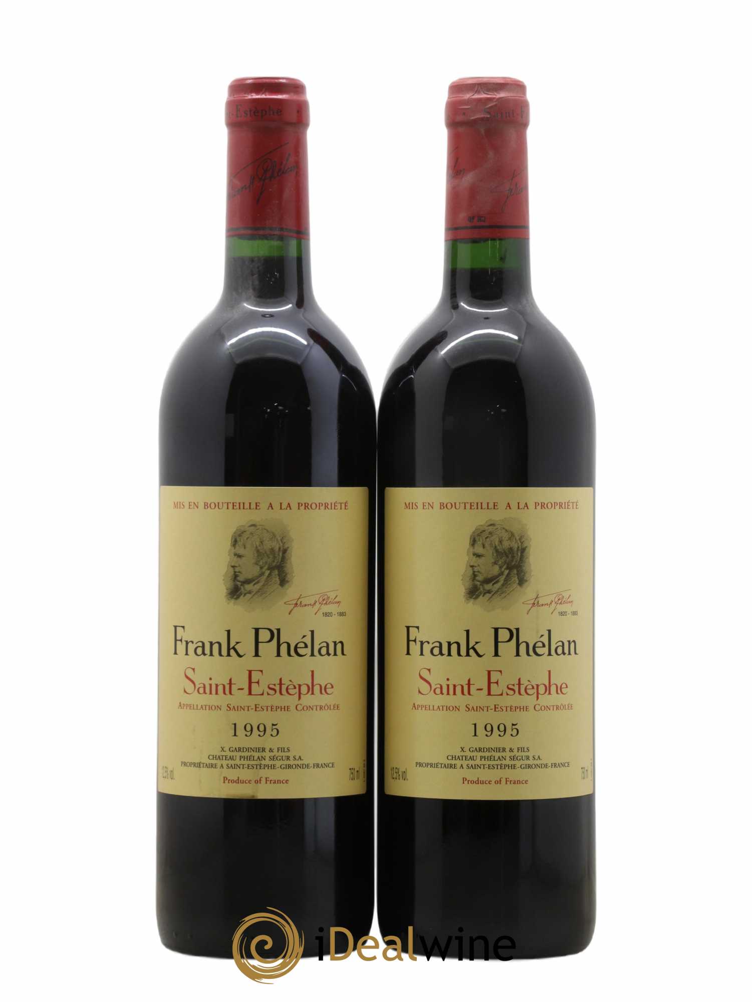 Frank Phélan Second Vin 1995 - Lot de 2 bouteilles - 0