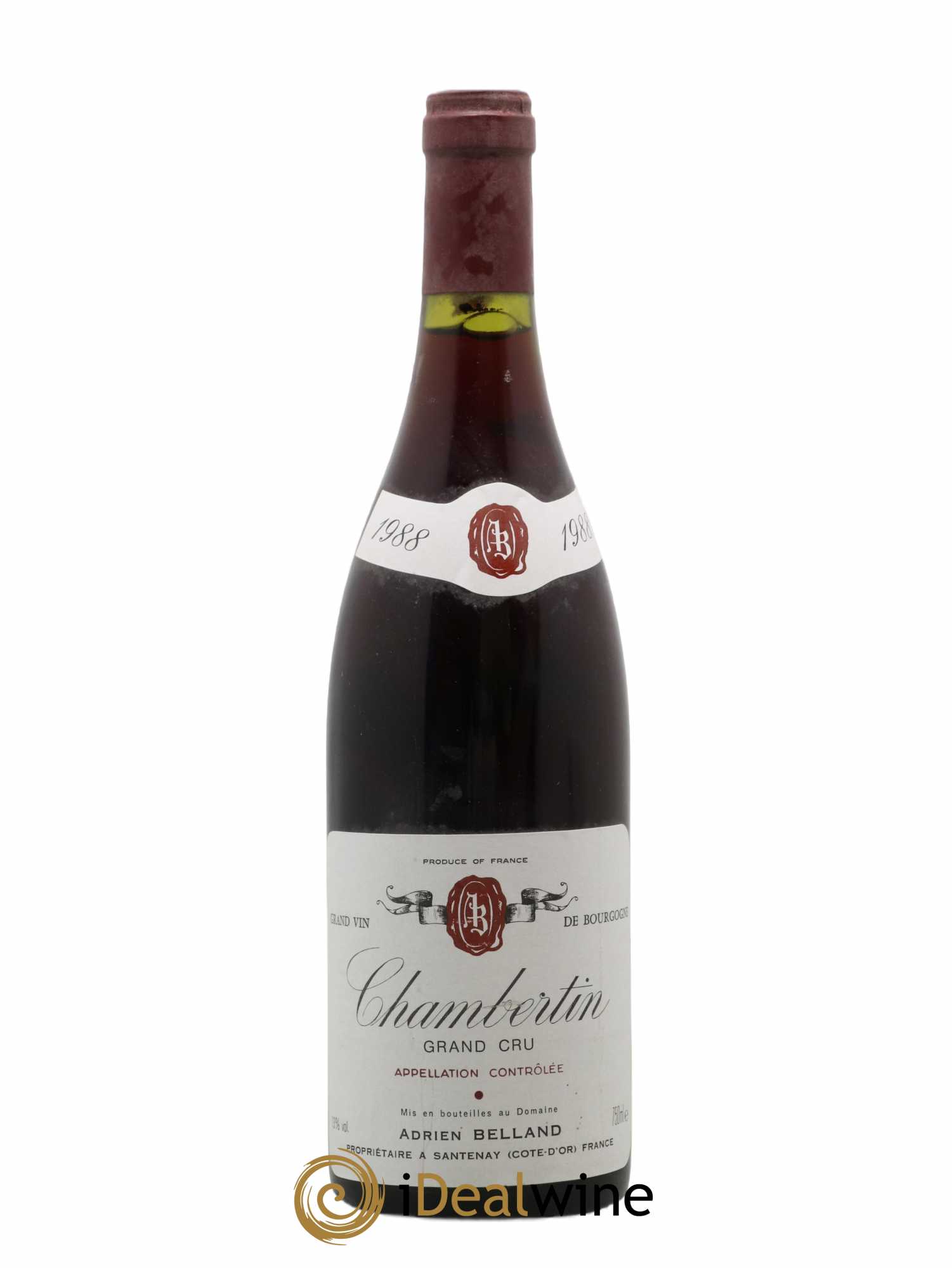 Chambertin Grand Cru Domaine Adrien Belland 1988 - Lot of 1 bottle - 0