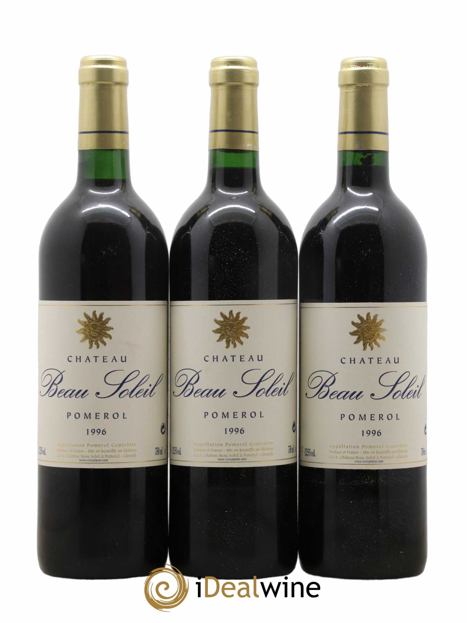 Château Beau Soleil 1996 - Posten von 12 Flaschen - 2
