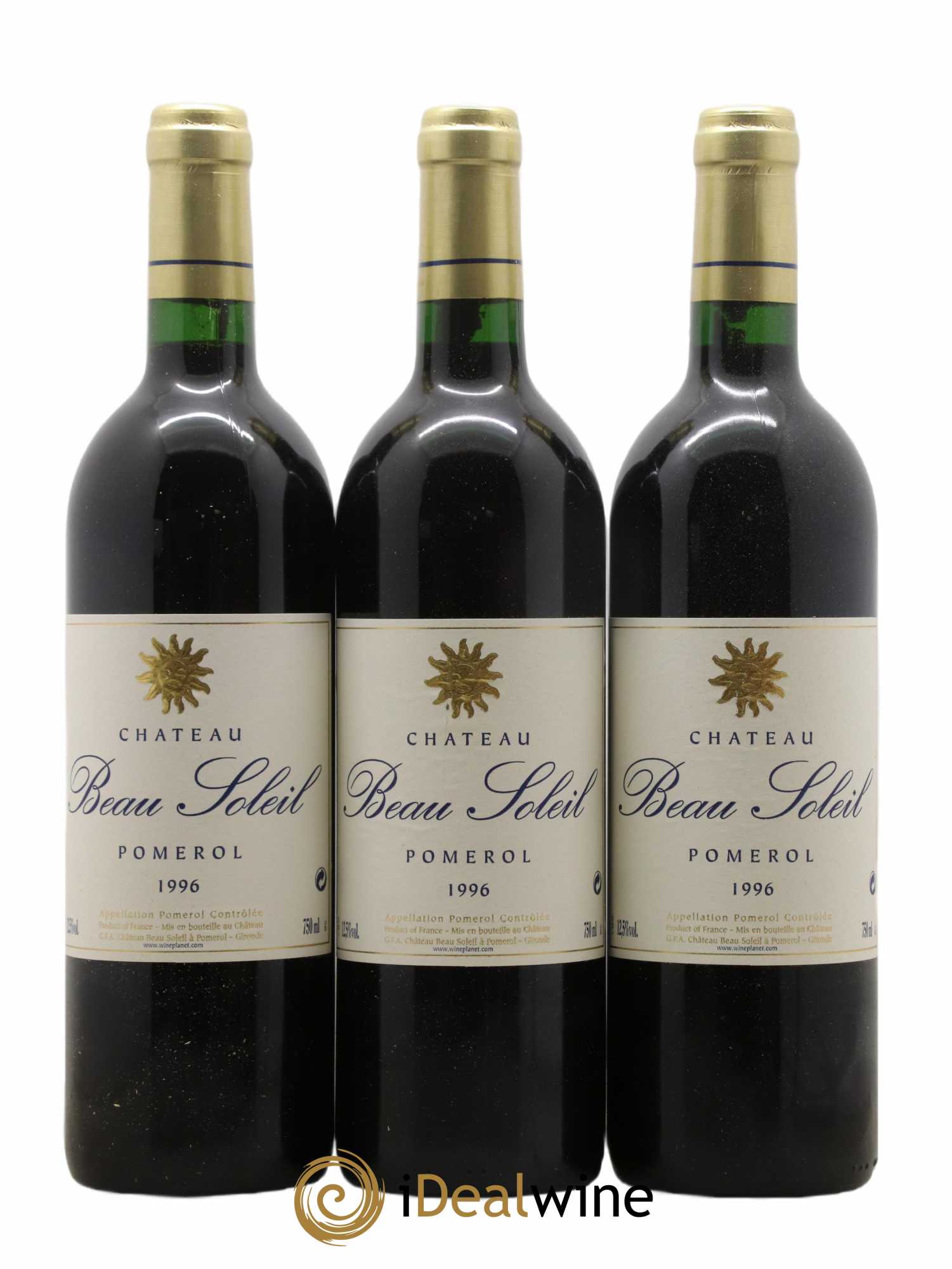 Château Beau Soleil  (ohne Mindestpreis) 1996 - Posten von 12 Flaschen - 4