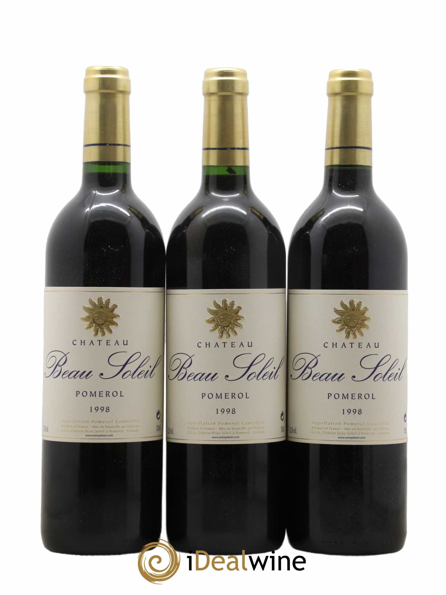 Château Beau Soleil (sans prix de réserve) 1998 - Lot de 12 bouteilles - 3