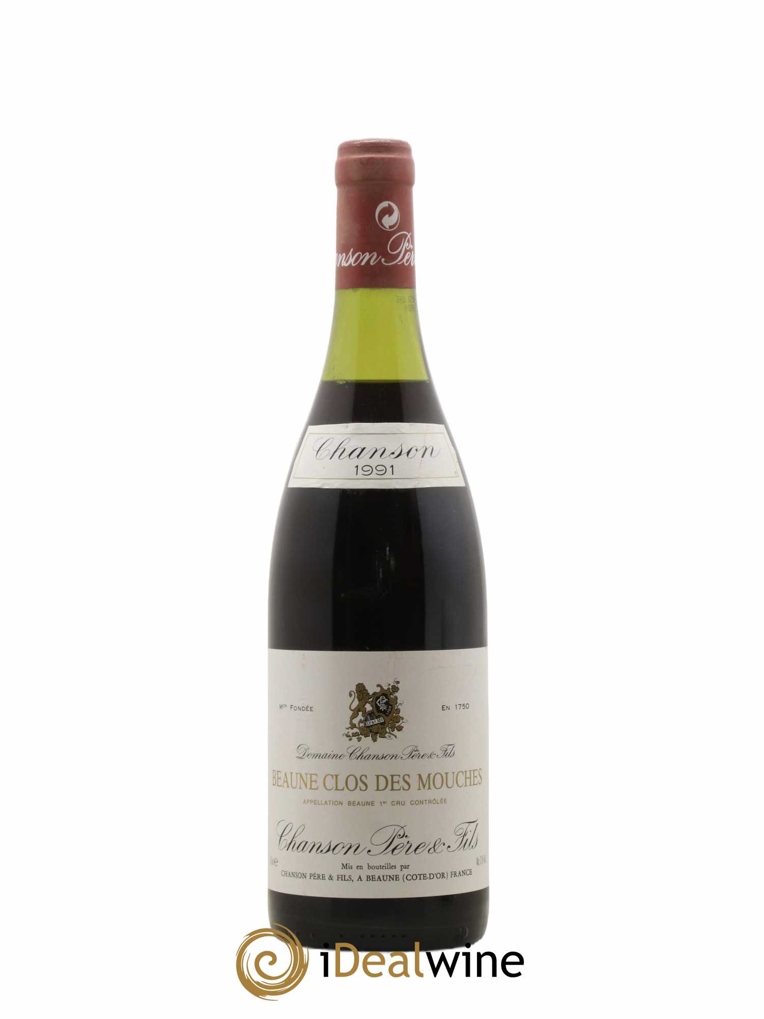 Beaune 1er Cru Clos des Mouches Chanson (Domaine) 1991 - Lot de 1 bouteille - 0