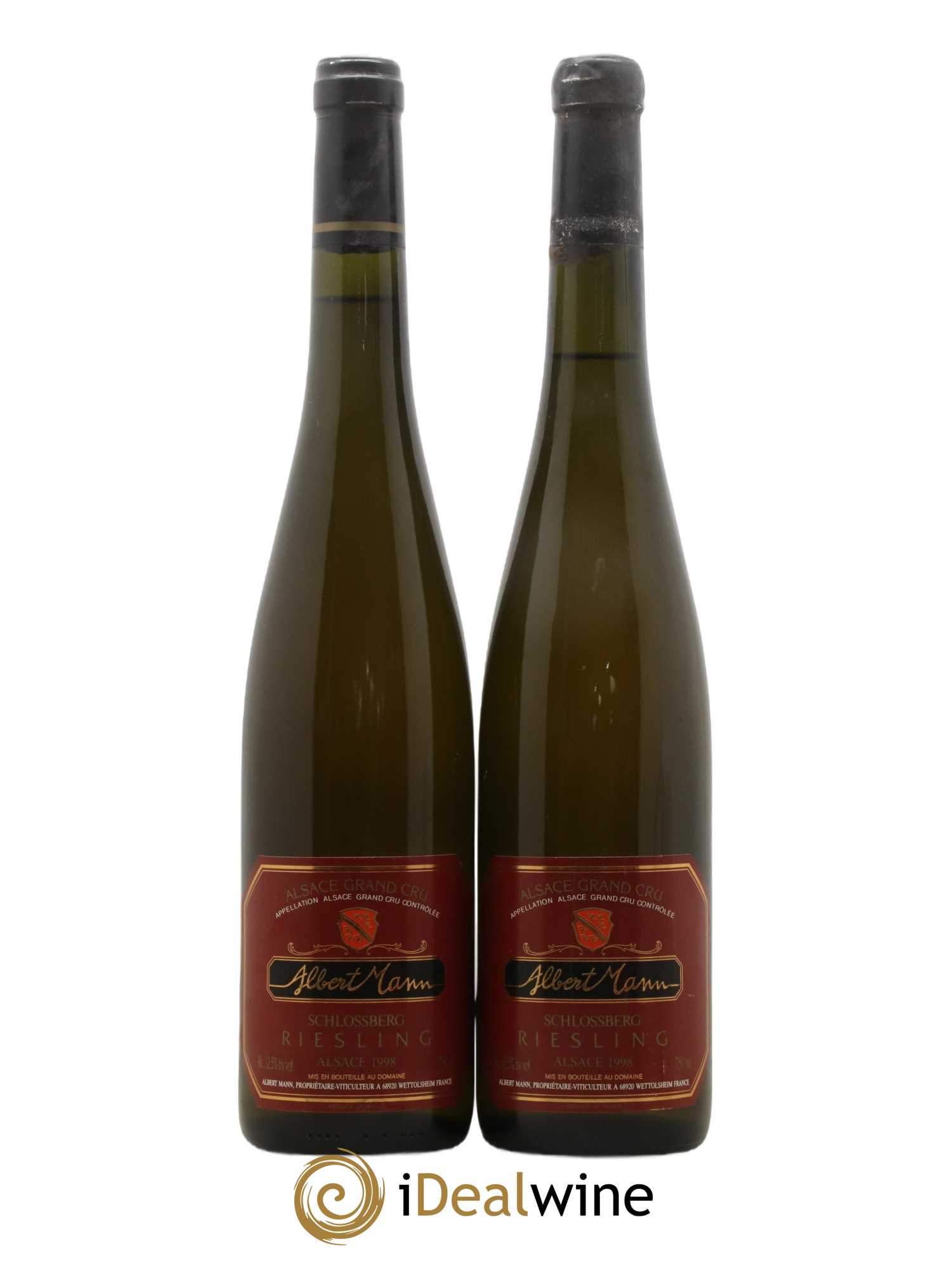 Alsace Riesling Grand Cru Schlossberg Albert Mann 1999 - Lot de 2 bouteilles - 0