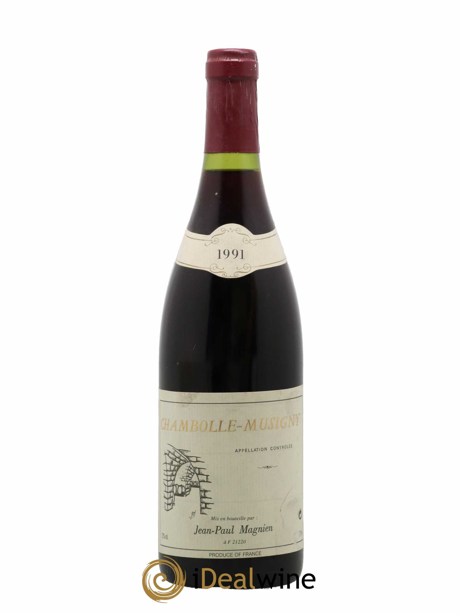 Chambolle-Musigny Domaine Jean-Paul Magnien (sans prix de réserve) 1991 - Lot de 1 bouteille - 0