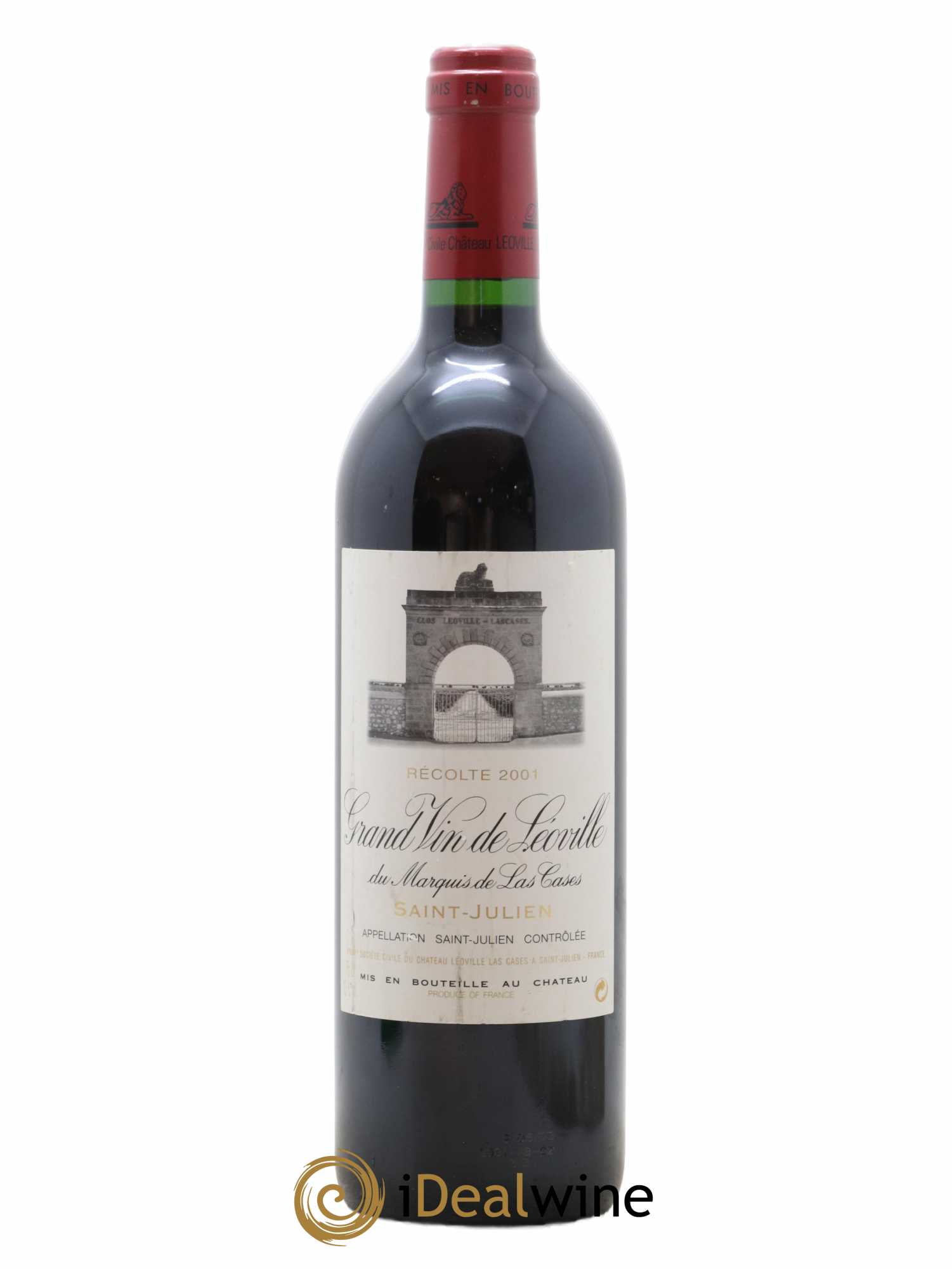 Château Léoville Las Cases 2ème Grand Cru Classé 2001 - Lot de 1 bouteille - 0