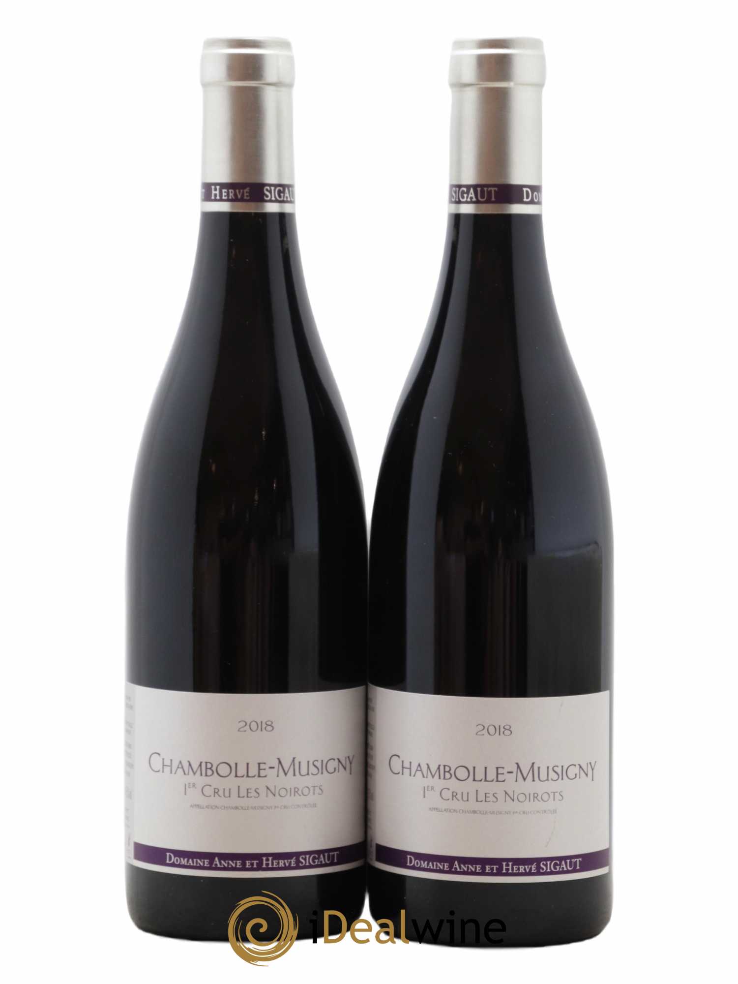 Chambolle-Musigny 1er Cru Les Noirots Anne et Hervé Sigaut (Domaine) 2018 - Lot de 2 bouteilles - 0
