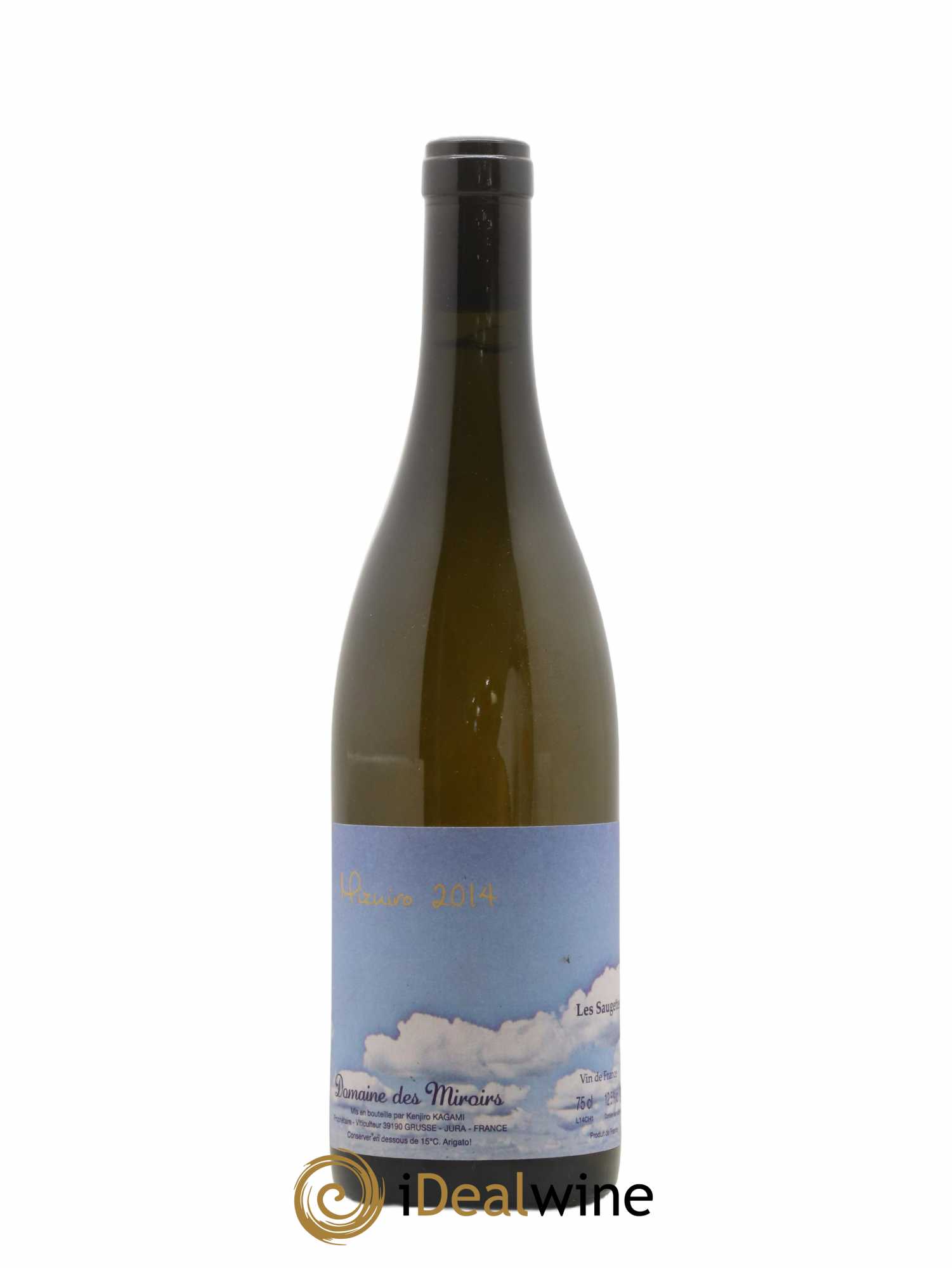 Vin de France Mizuiro Les Saugettes Kenjiro Kagami - Domaine des Miroirs 2014 - Lot de 1 bouteille - 0