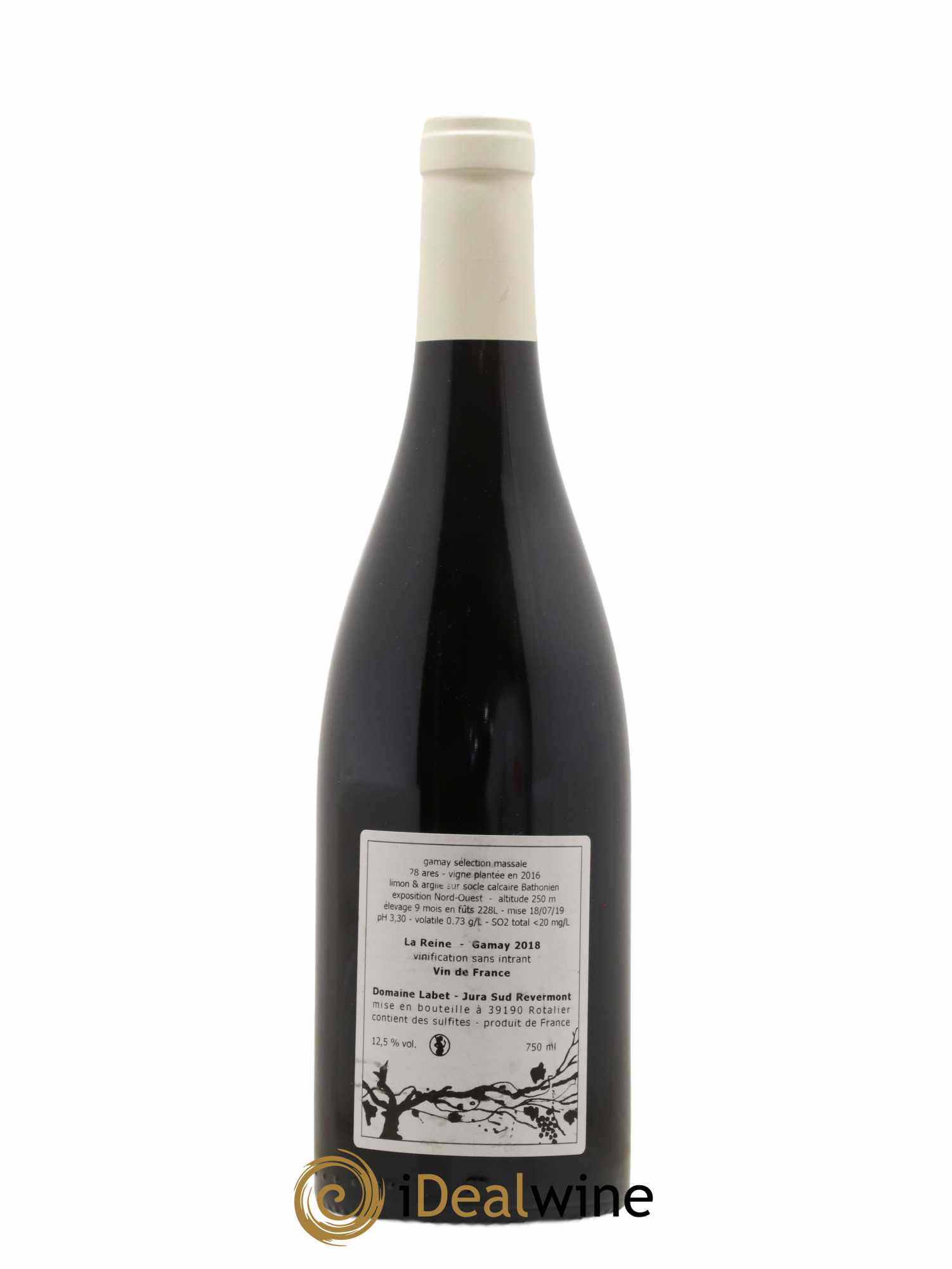 Vin de France Gamay La Reine Labet (Domaine) 2018 - Lot of 1 bottle - 1