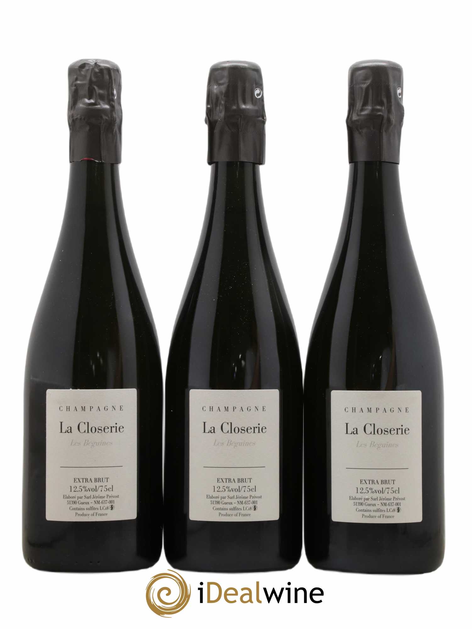 Les Béguines Extra-Brut Jérôme Prévost 2018 - Lot de 3 bouteilles - 0