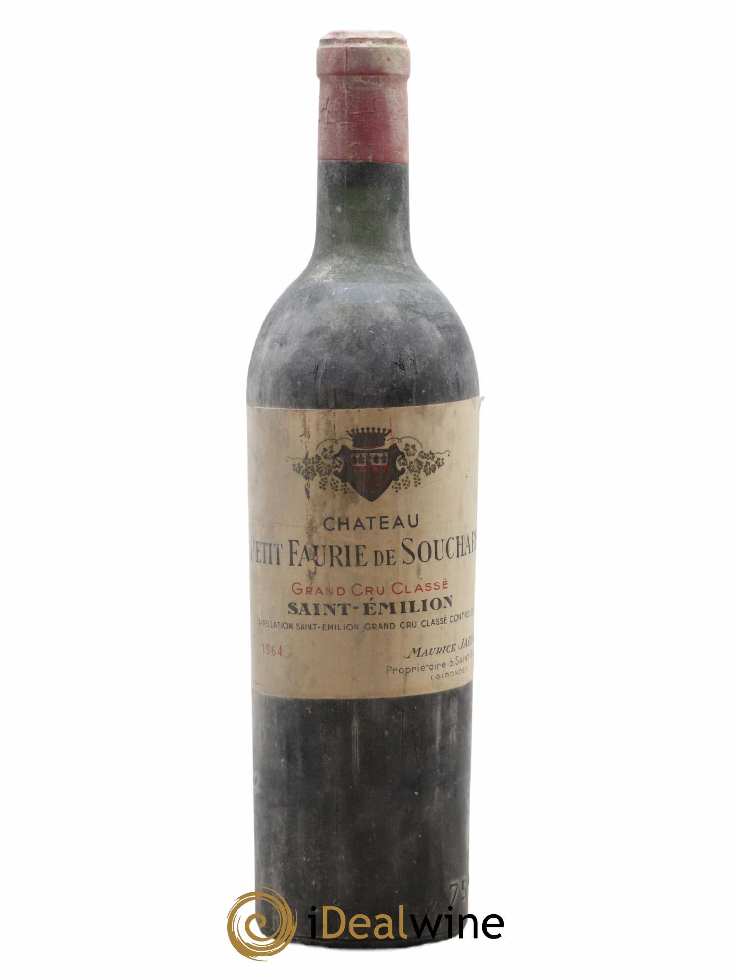 Saint-Émilion Grand Cru Petit Faurie de Souchard 1964 - Lot de 1 bouteille - 0