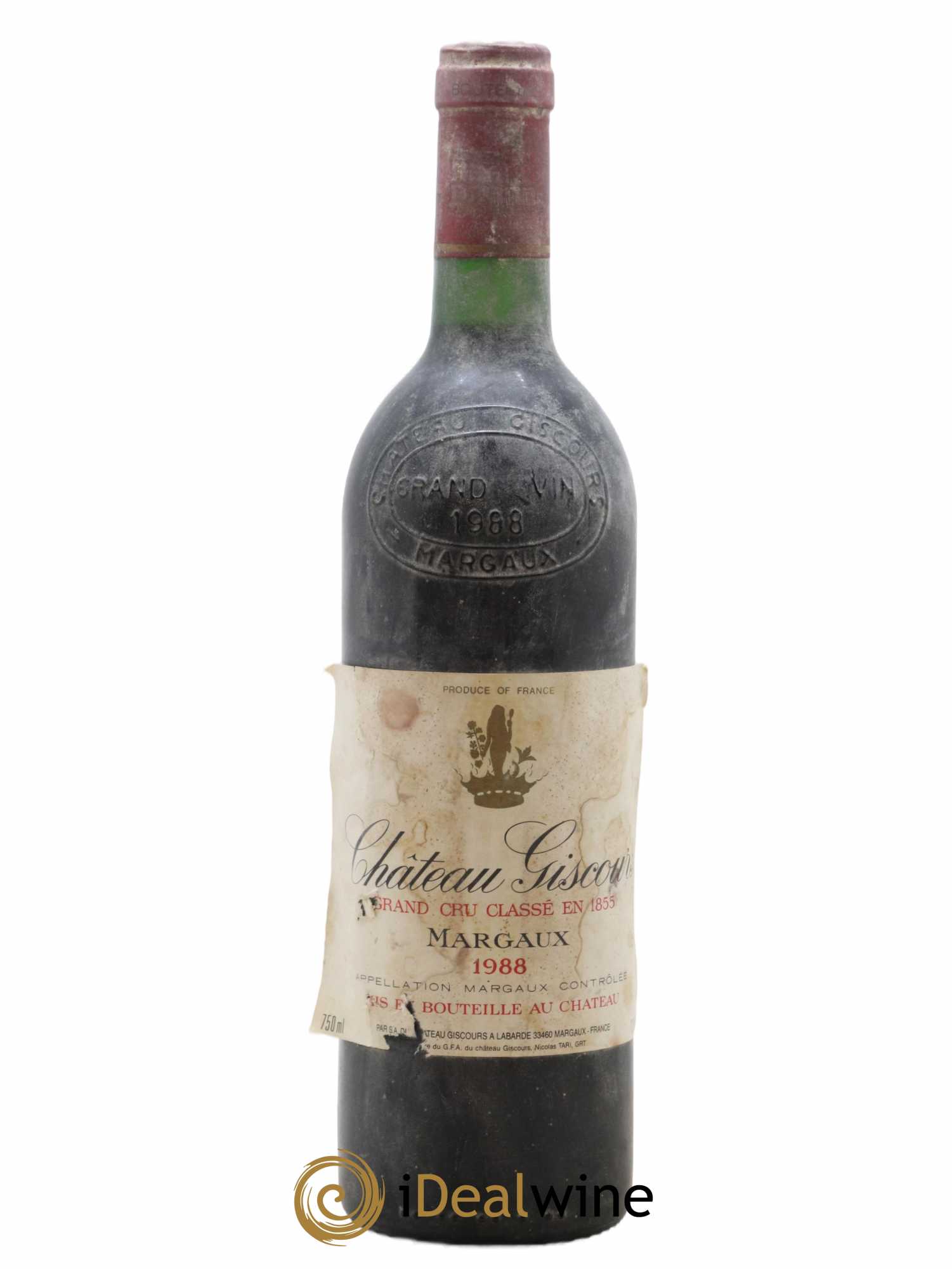 Château Giscours 3ème Grand Cru Classé 1988 - Lot de 1 bouteille - 0