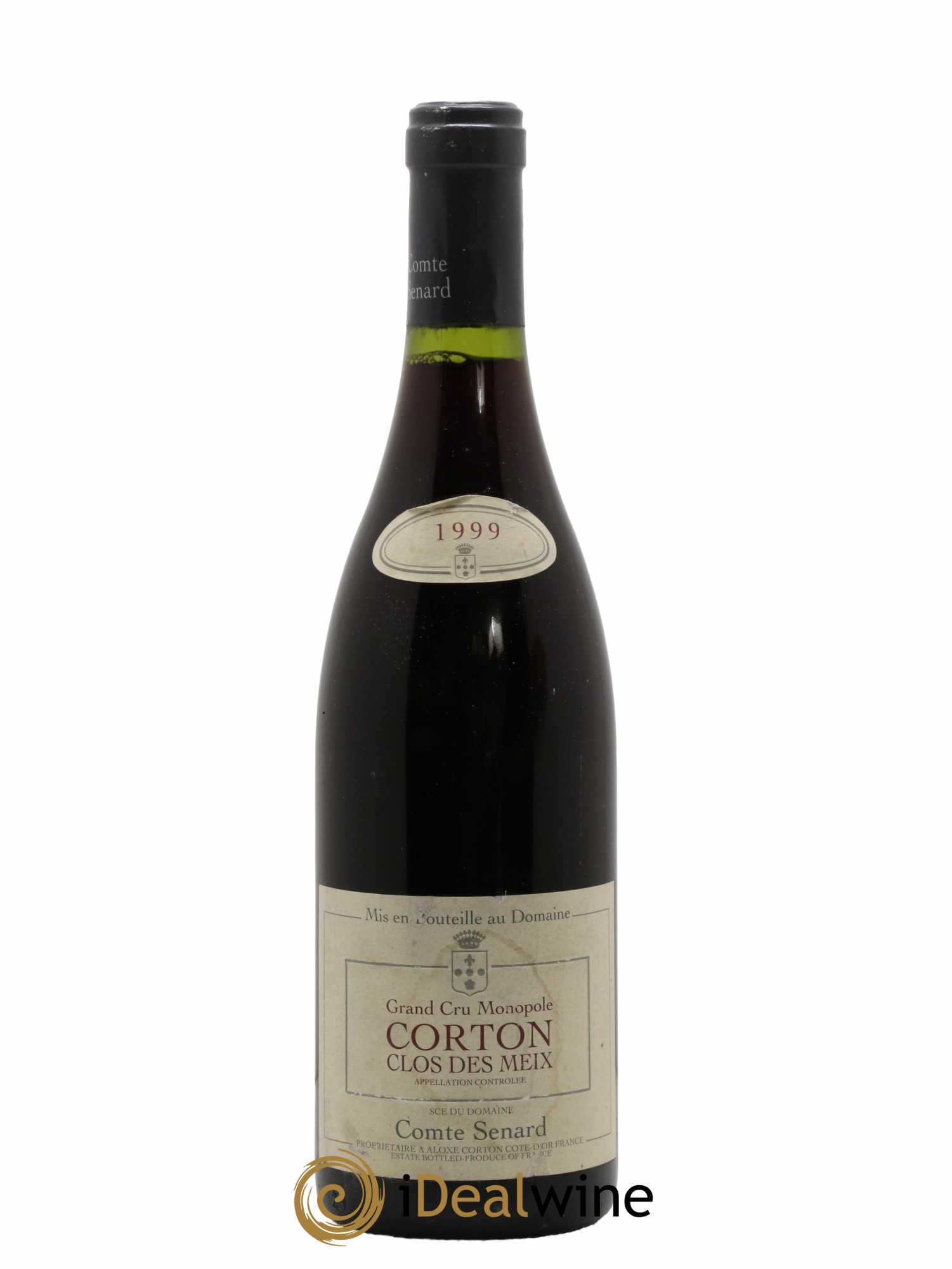 Corton Grand Cru Clos Des Meix Comte Senard 1999 - Lot de 1 bouteille - 0