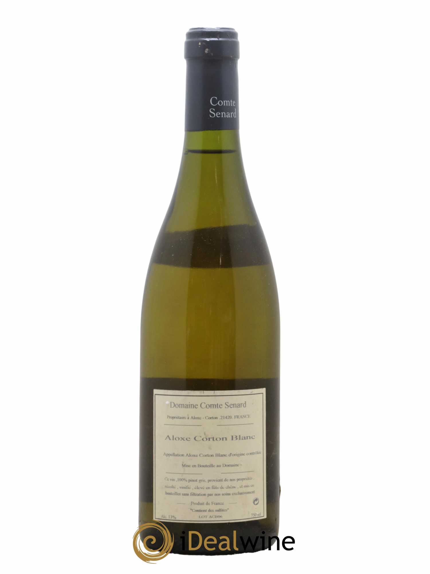 Aloxe-Corton Pinot Gris Domaine Comte Senard 2002 - Lot de 1 bouteille - 1