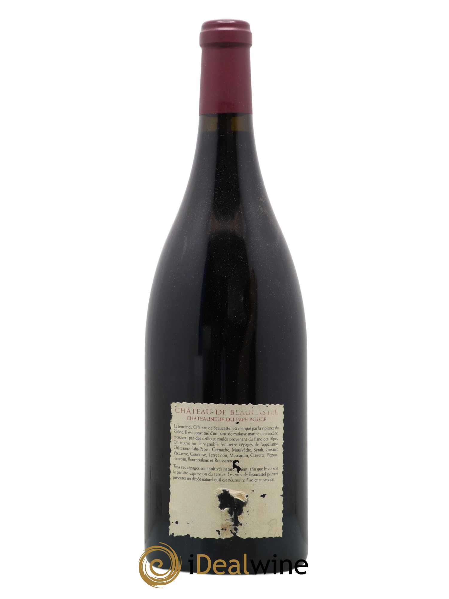 Châteauneuf-du-Pape Château de Beaucastel Famille Perrin 2000 - Lot de 1 magnum - 1