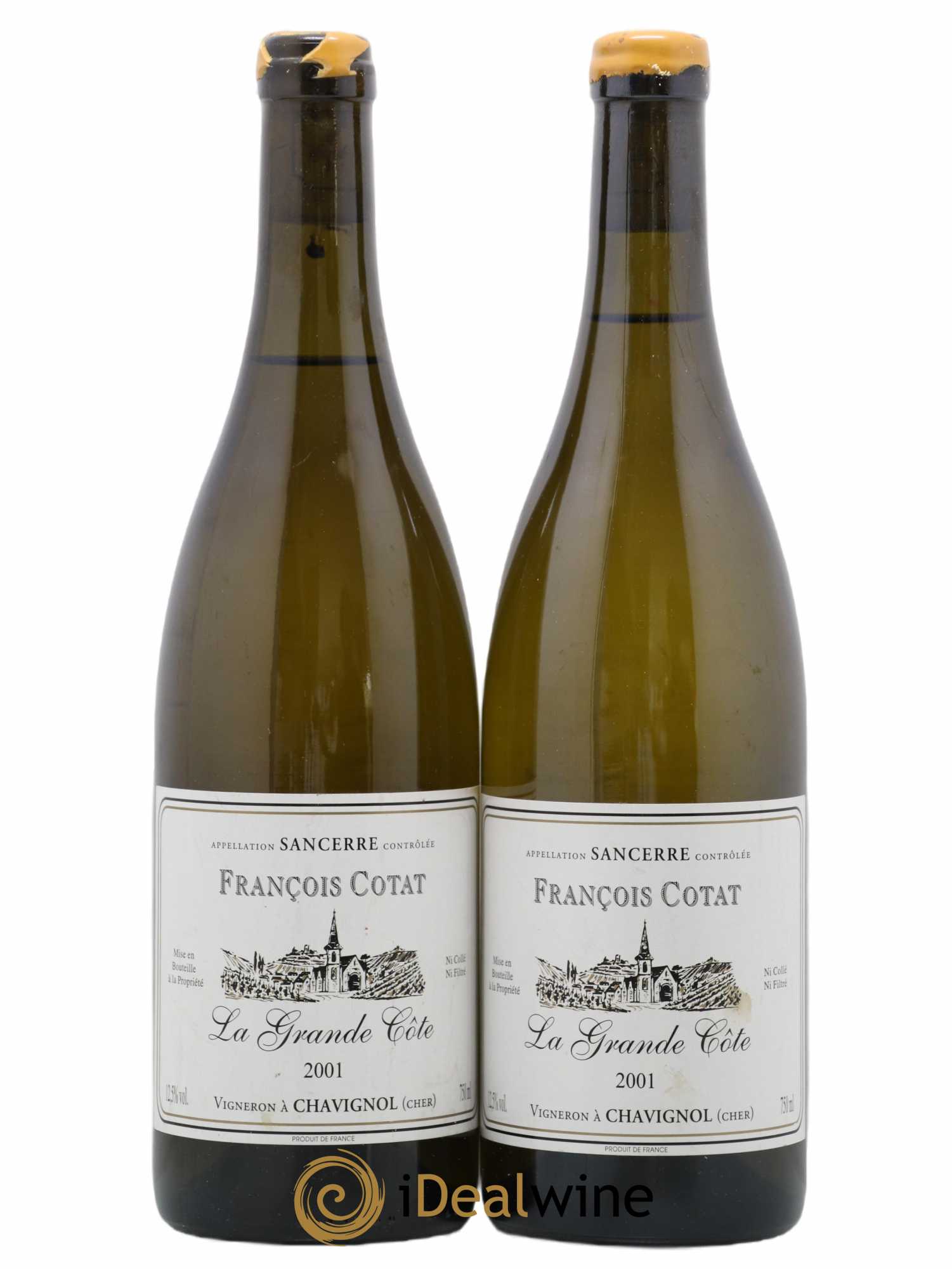 Sancerre La Grande Côte François Cotat 2001 - Lot de 2 bouteilles - 0