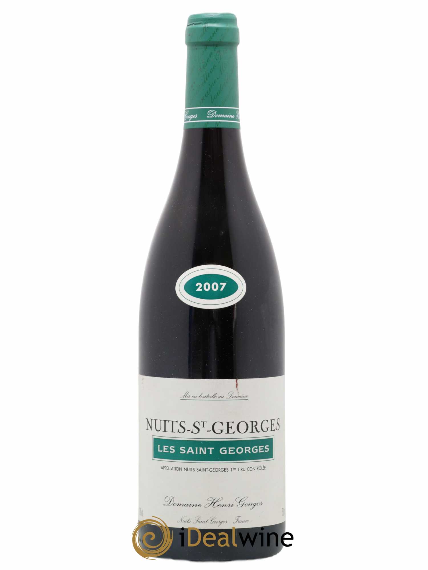 Nuits-Saint-Georges 1er Cru Les Saints Georges Henri Gouges 2007 - Lot de 1 bouteille - 0