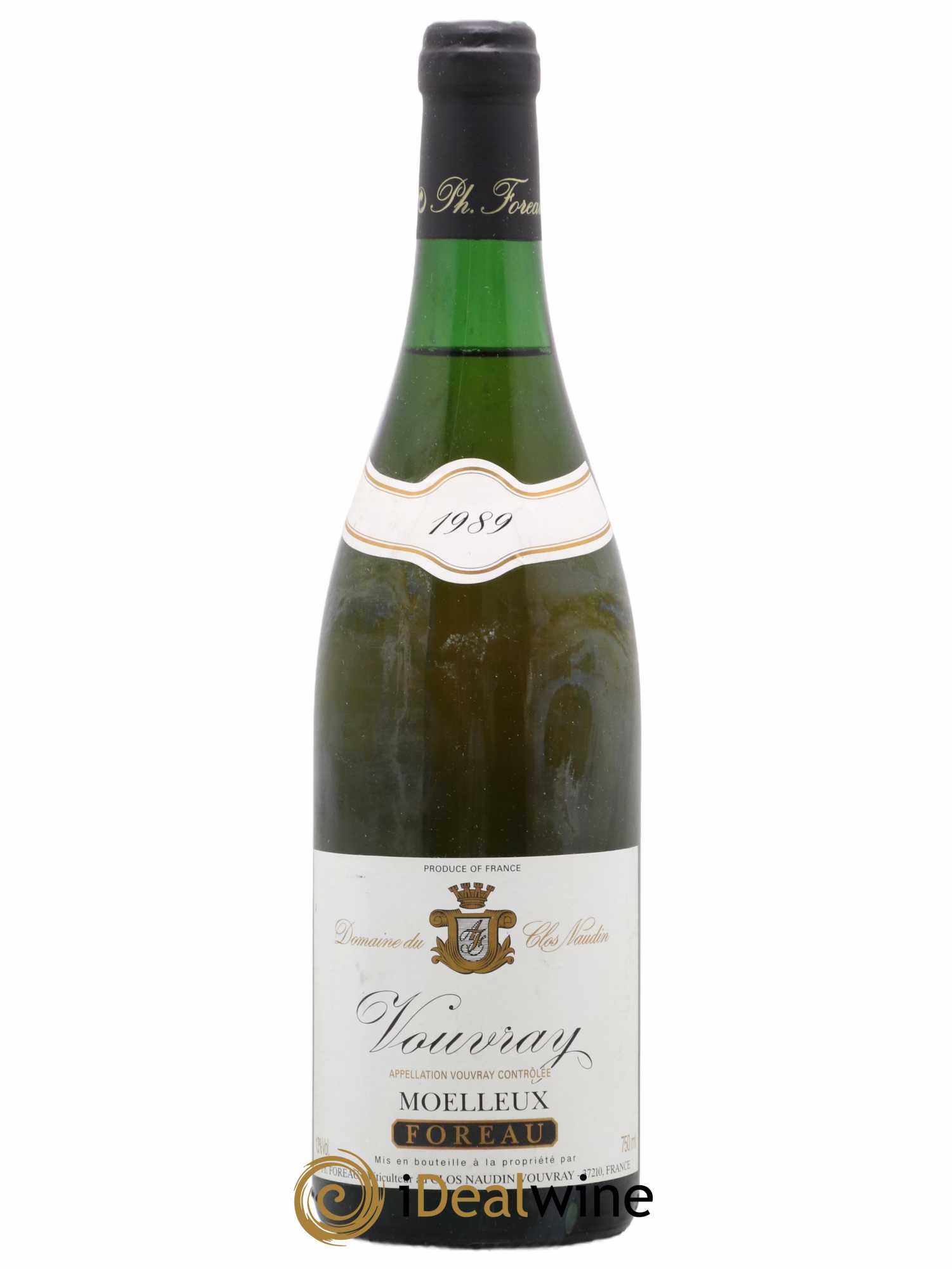 Vouvray Moelleux Clos Naudin - Philippe Foreau 1989 - Lotto di 1 bottiglia - 0