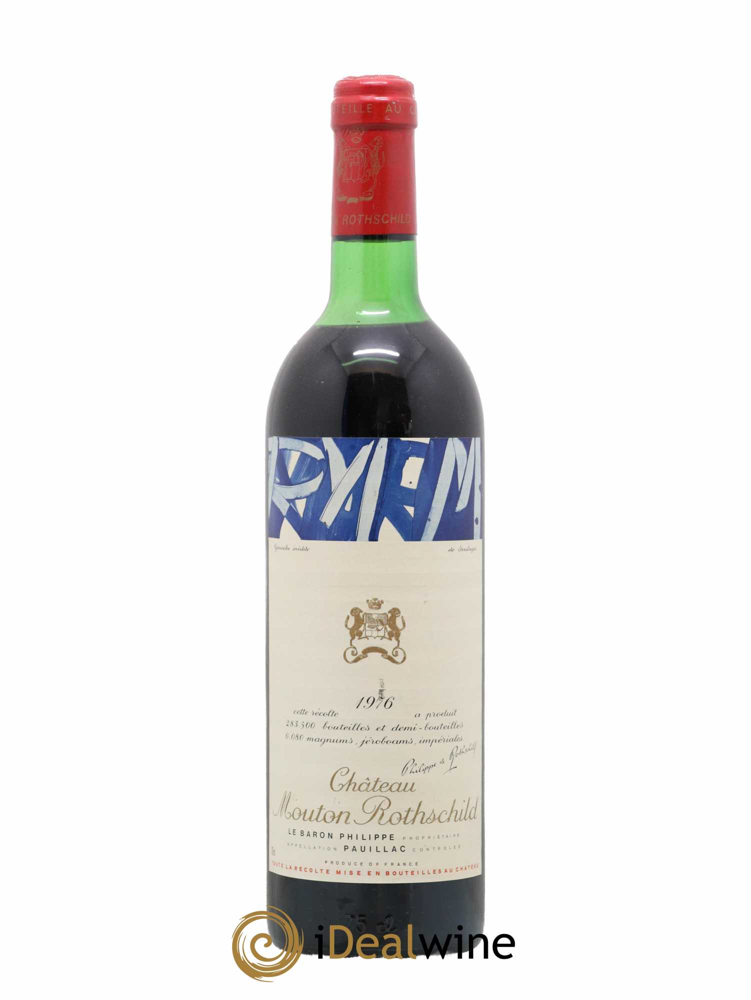 Château Mouton Rothschild 1er Grand Cru Classé 1976 - Lot of 1 bottle - 0