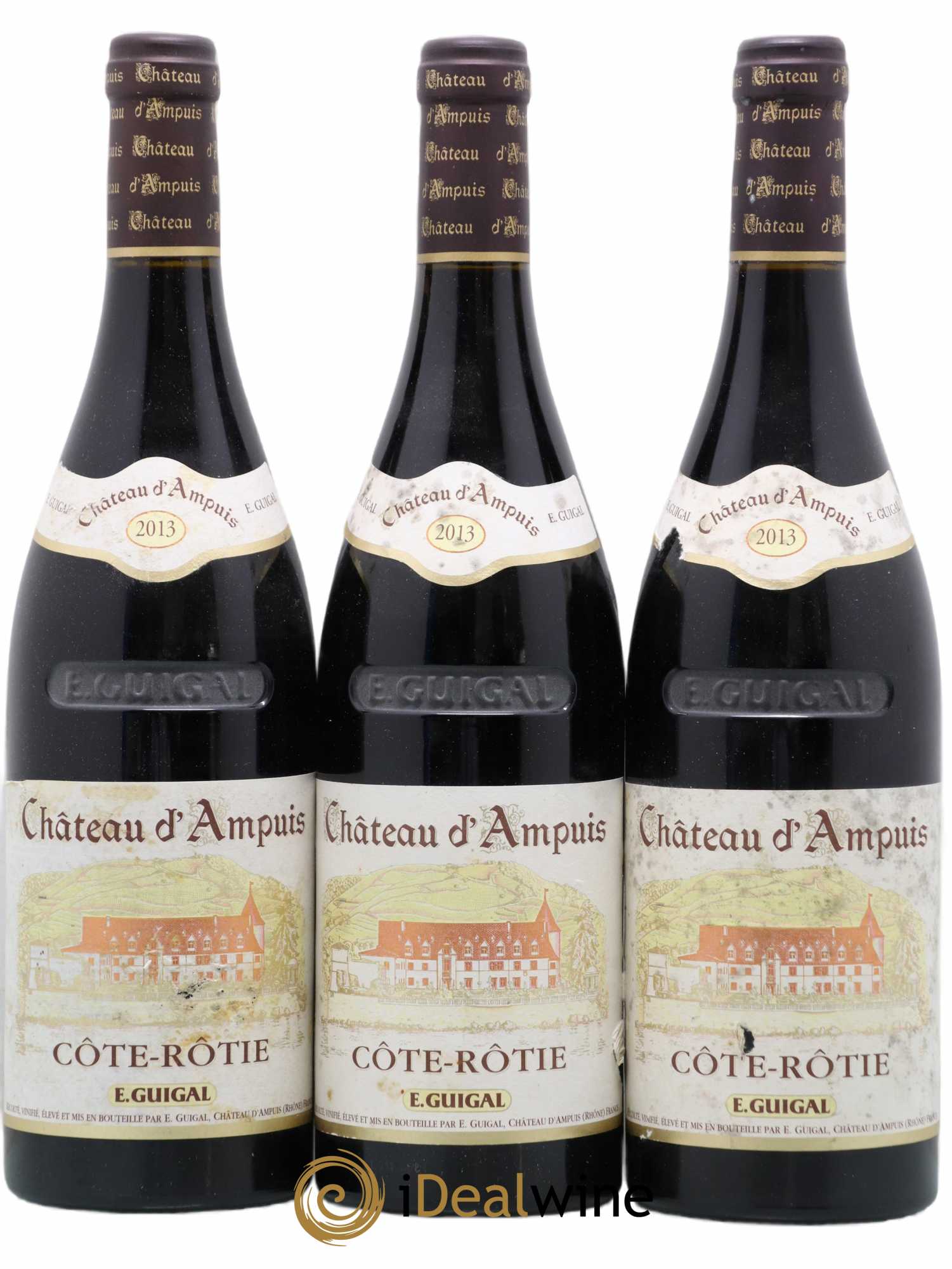 Côte-Rôtie Château d'Ampuis Guigal 2013 - Lot de 3 bouteilles - 0
