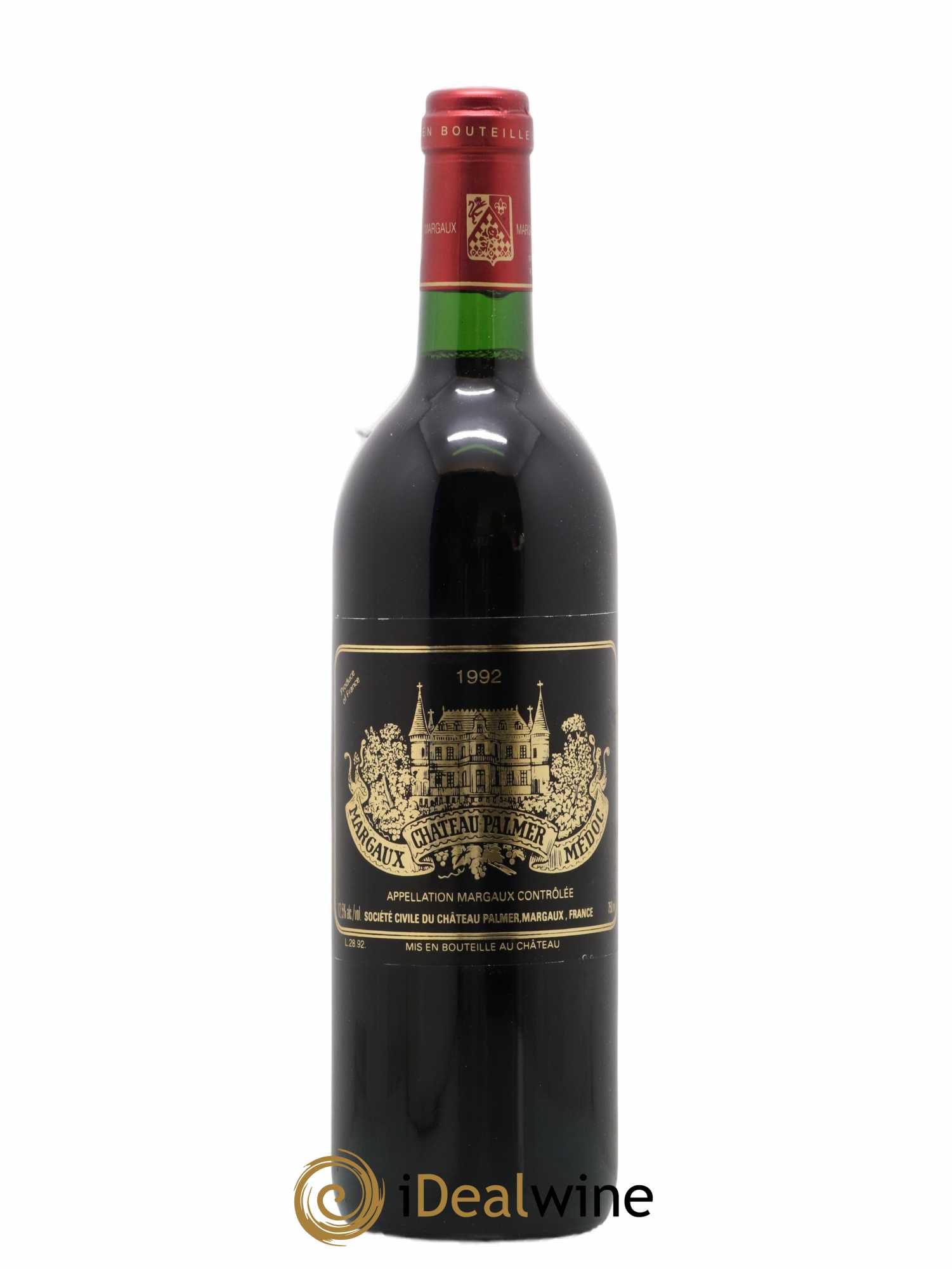 Château Palmer 3ème Grand Cru Classé 1992 - Lot de 1 bouteille - 0