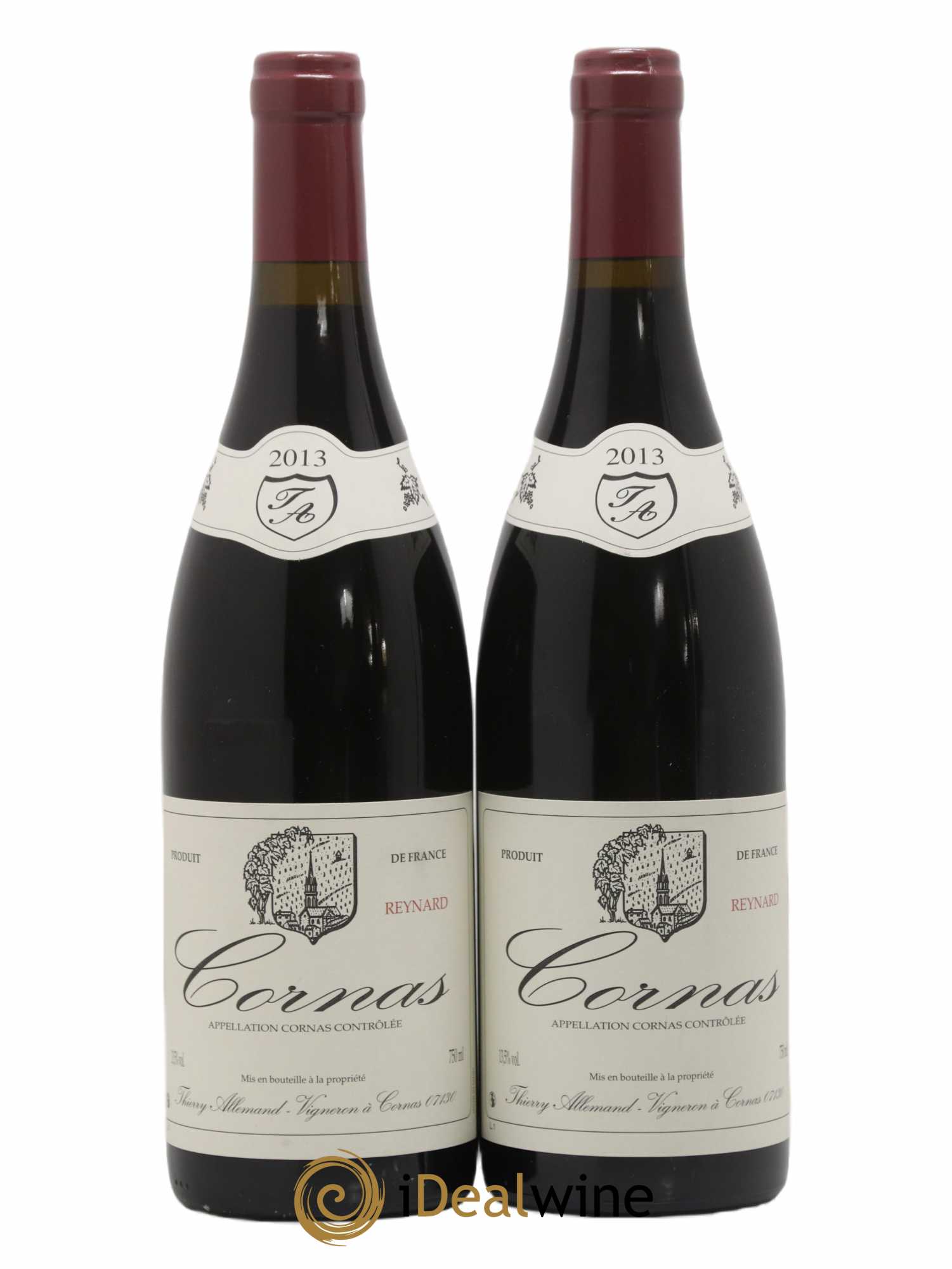 Cornas Reynard Thierry Allemand 2013 - Lot de 2 bouteilles - 0