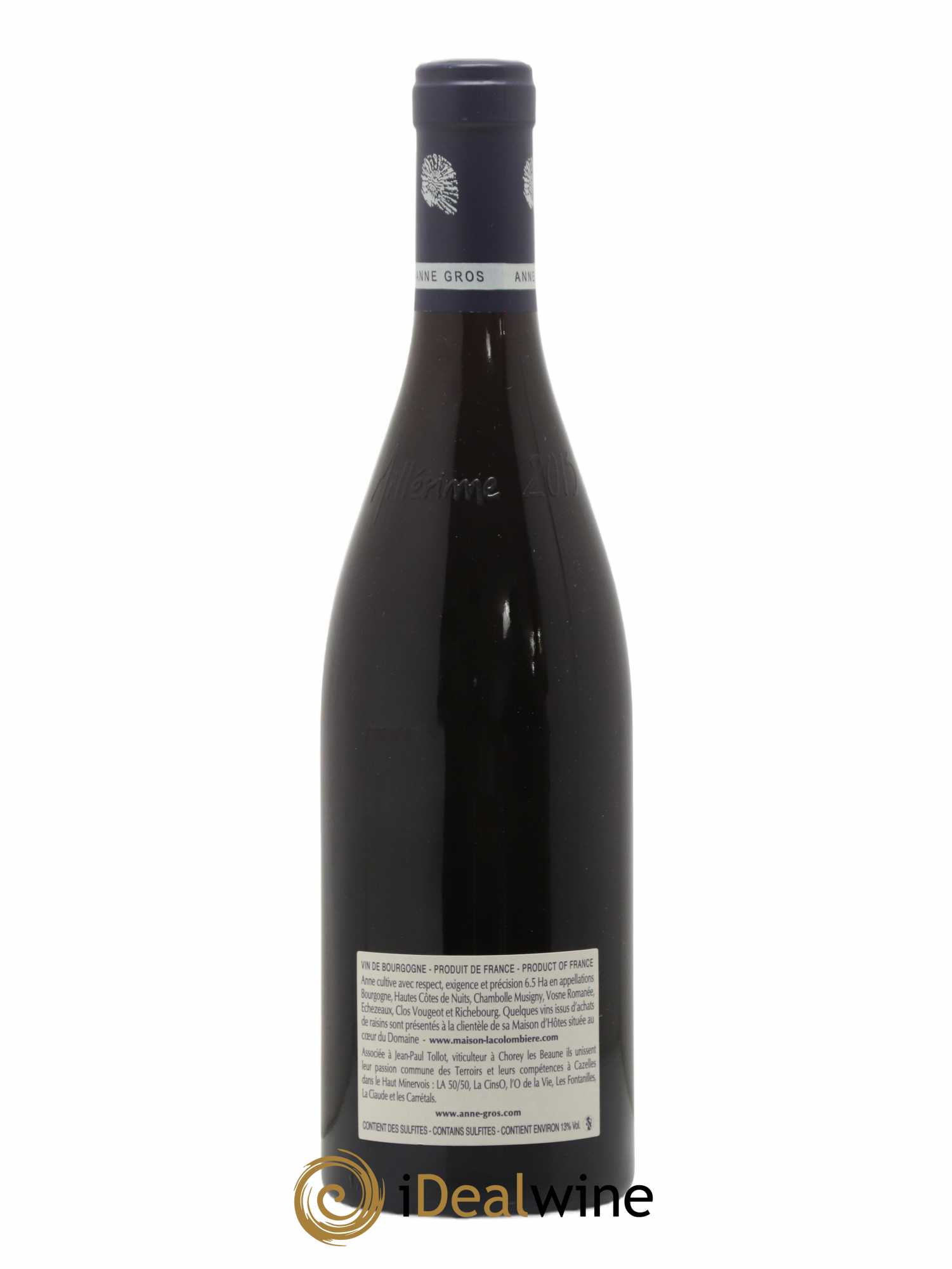 Echezeaux Grand Cru Les Loachausses Anne Gros 2015 - Lot de 1 bouteille - 1