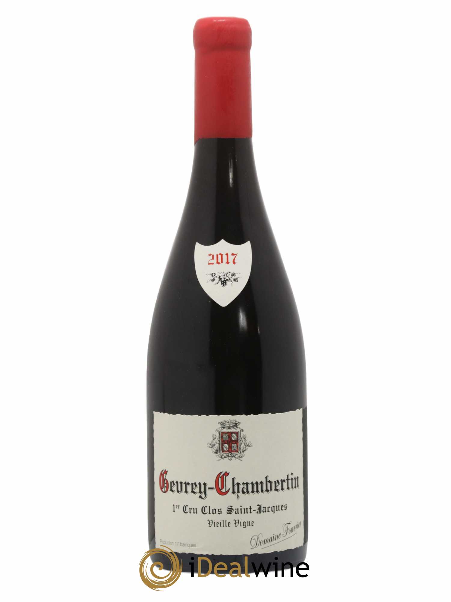 Gevrey-Chambertin 1er Cru Clos Saint-Jacques Vieille Vigne Fourrier (Domaine) 2017 - Lot de 1 bouteille - 0