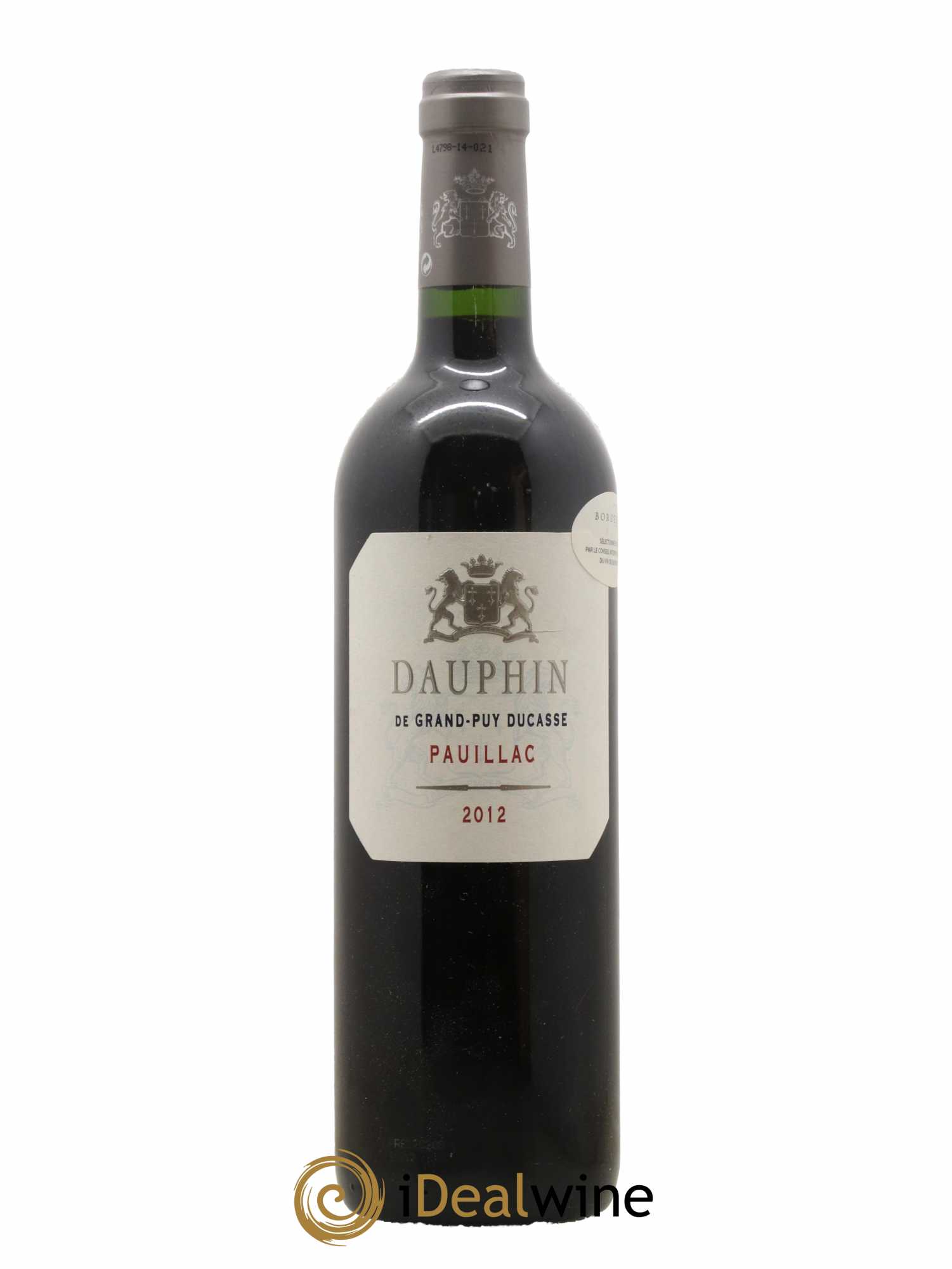 Pauillac Dauphin de Grand Puy Ducasse 2012 - Lot de 1 bouteille - 0