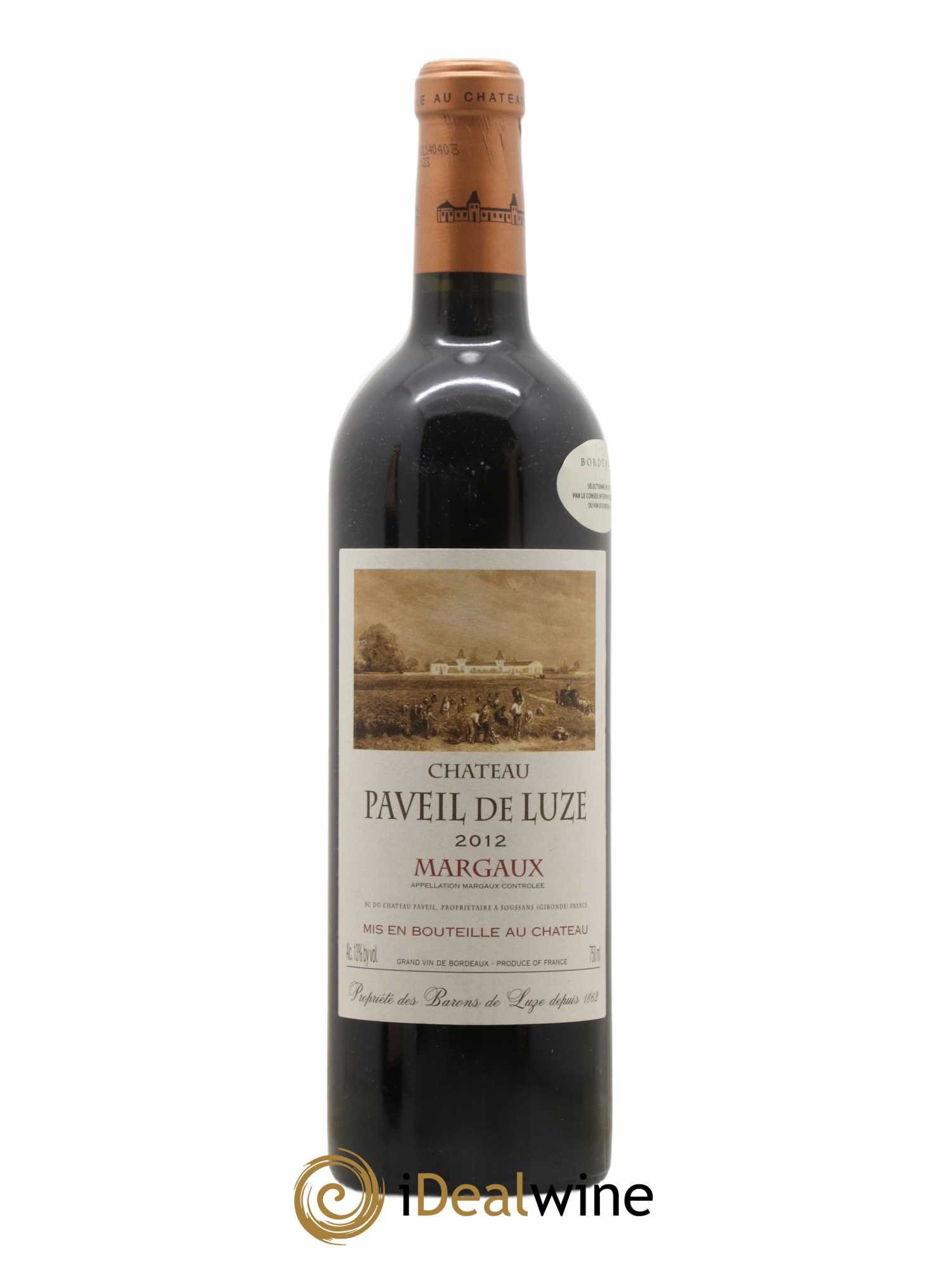 Château Paveil de Luze Cru Bourgeois 2012 - Lot de 1 bouteille - 0