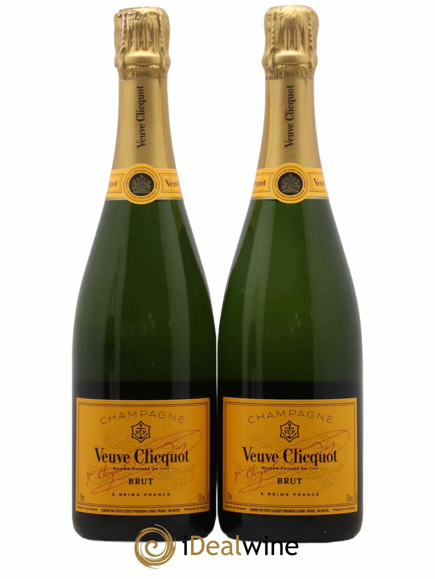 Carte Jaune Brut Veuve Clicquot - Lot de 2 bouteilles - 0