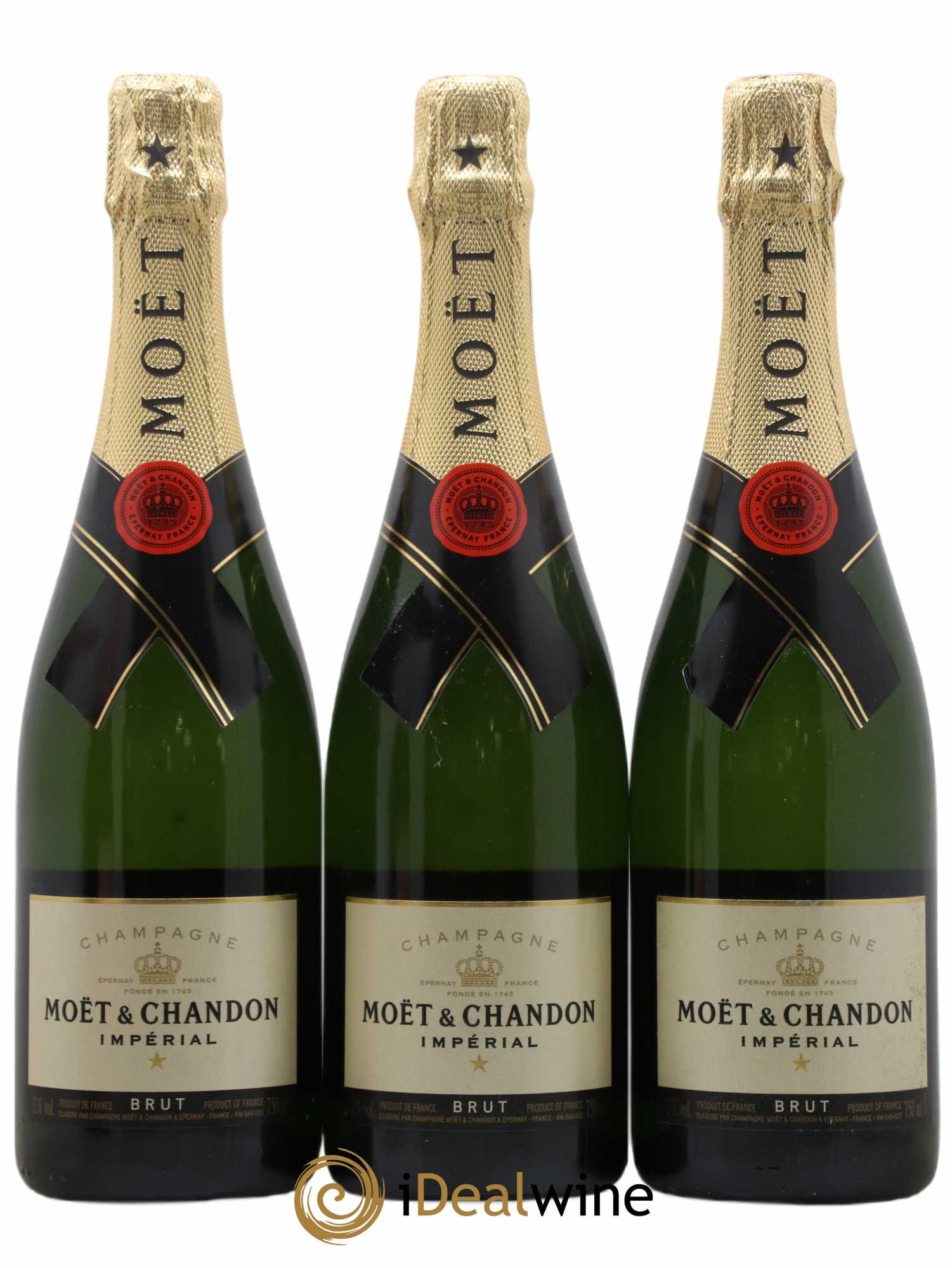 Impérial Brut Moët et Chandon - Lot de 3 bouteilles - 0