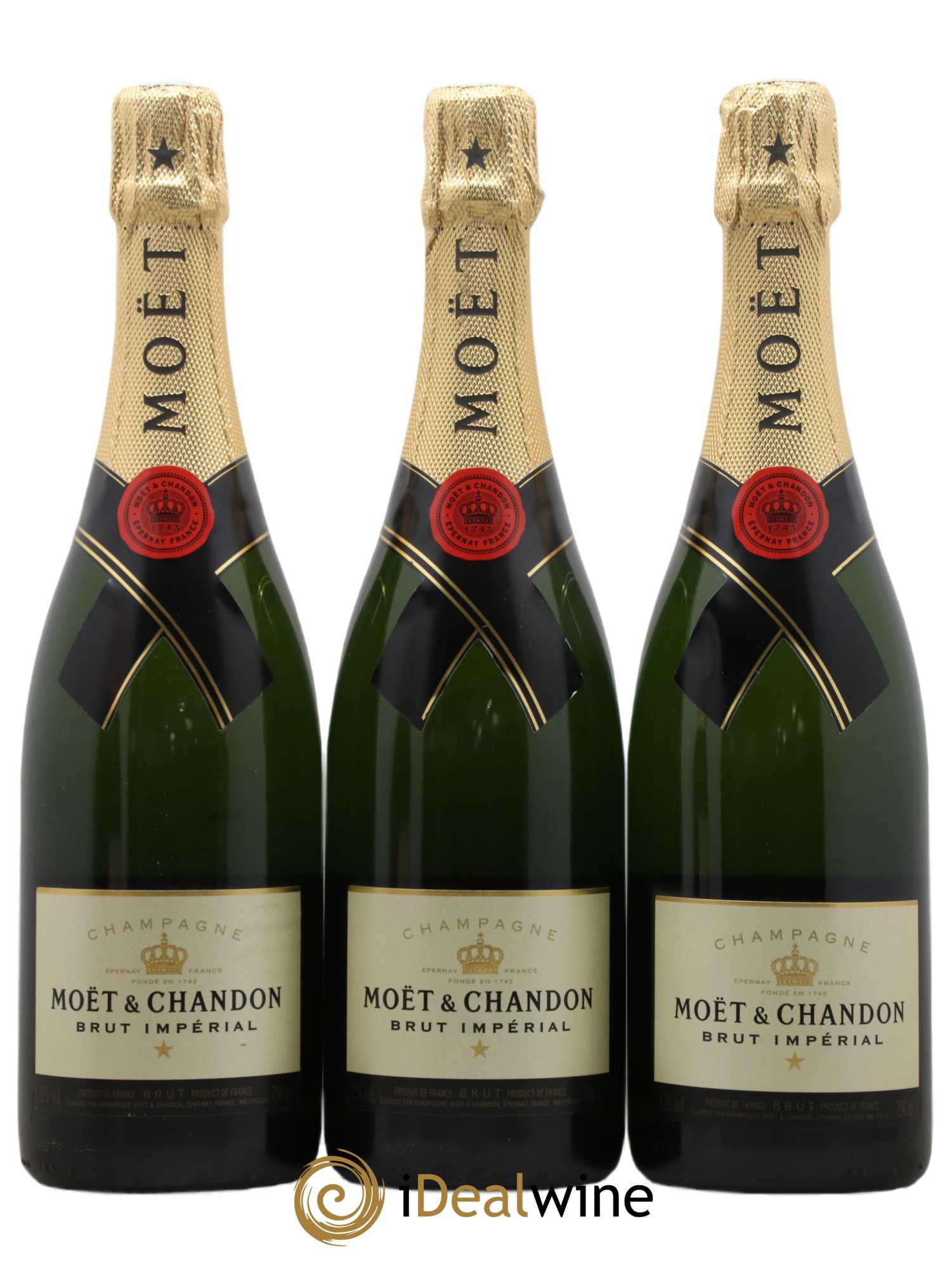 Impérial Brut Moët et Chandon - Lot de 3 bouteilles - 0