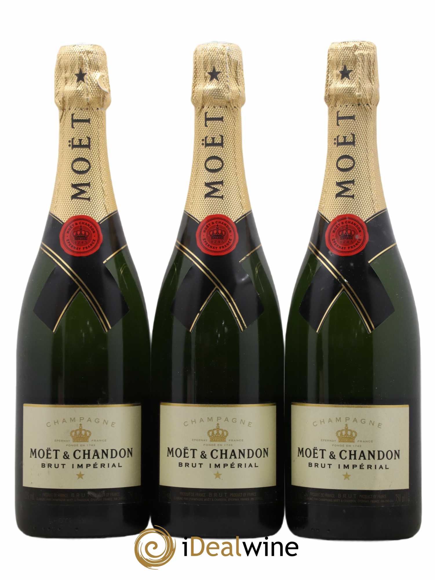 Impérial Brut Moët et Chandon - Lot de 3 bouteilles - 0
