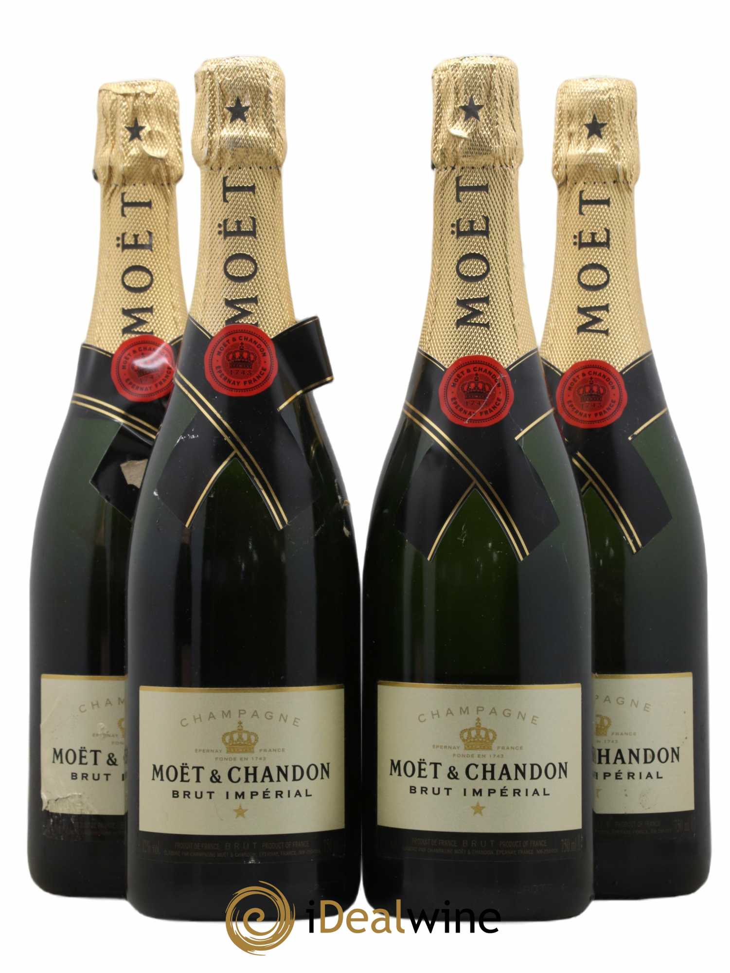 Impérial Brut Moët et Chandon - Lot de 4 bouteilles - 0