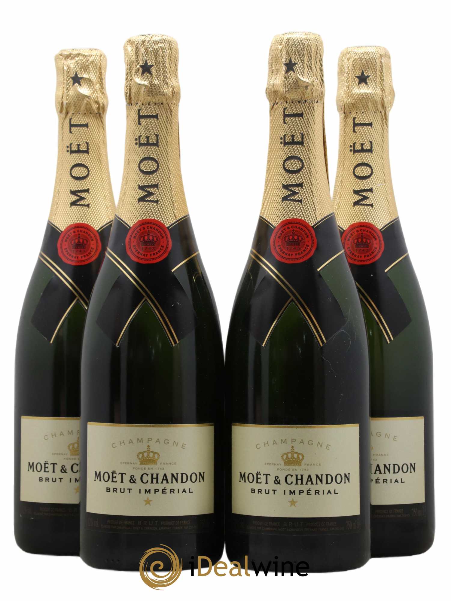 Impérial Brut Moët et Chandon - Lot de 4 bouteilles - 0