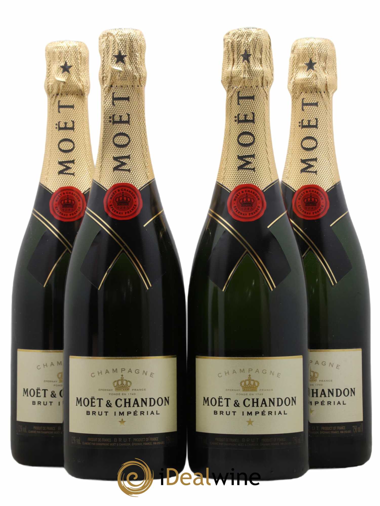 Impérial Brut Moët et Chandon - Lot de 4 bouteilles - 0