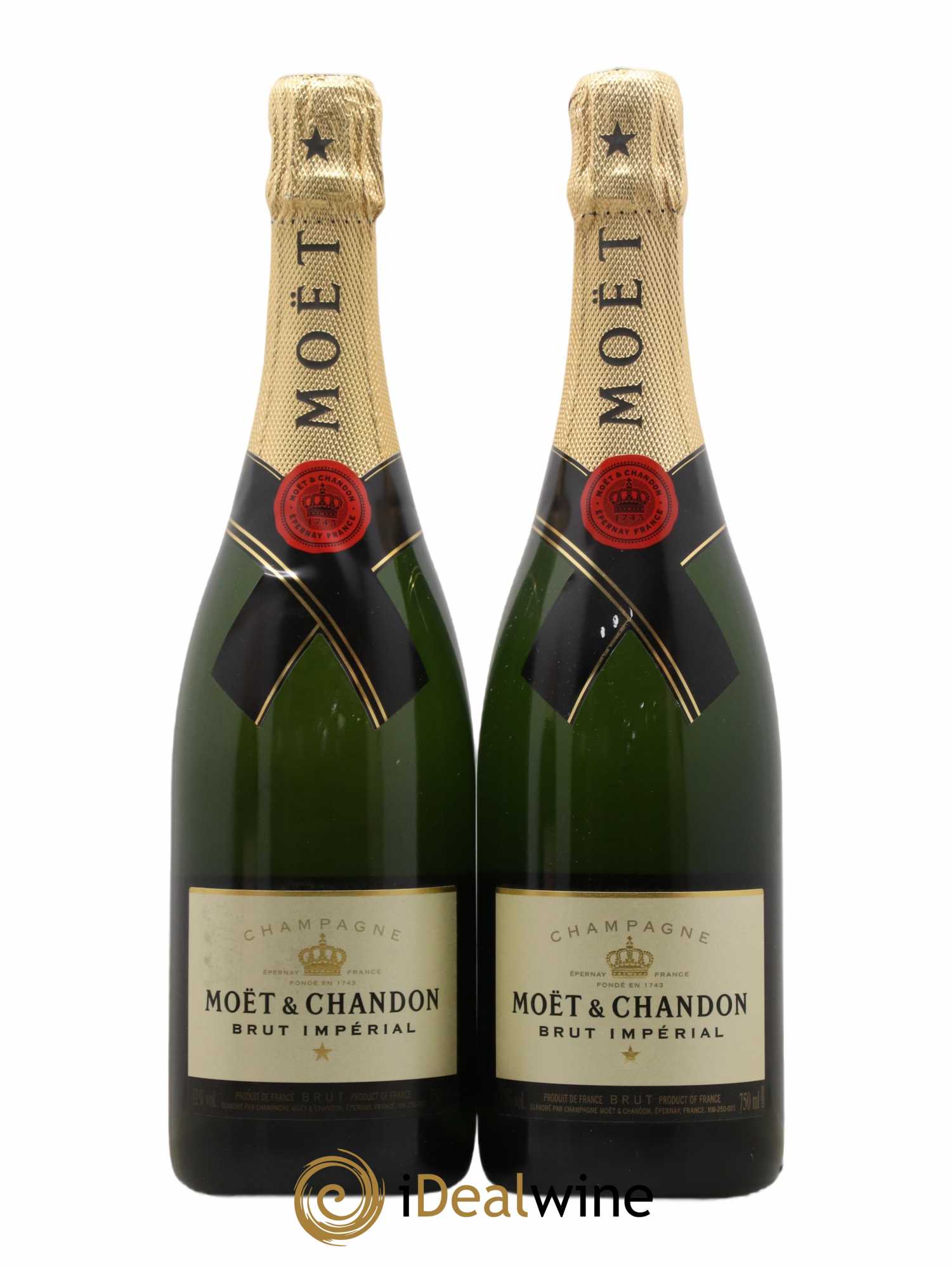Impérial Brut Moët et Chandon - Lot de 2 bouteilles - 0