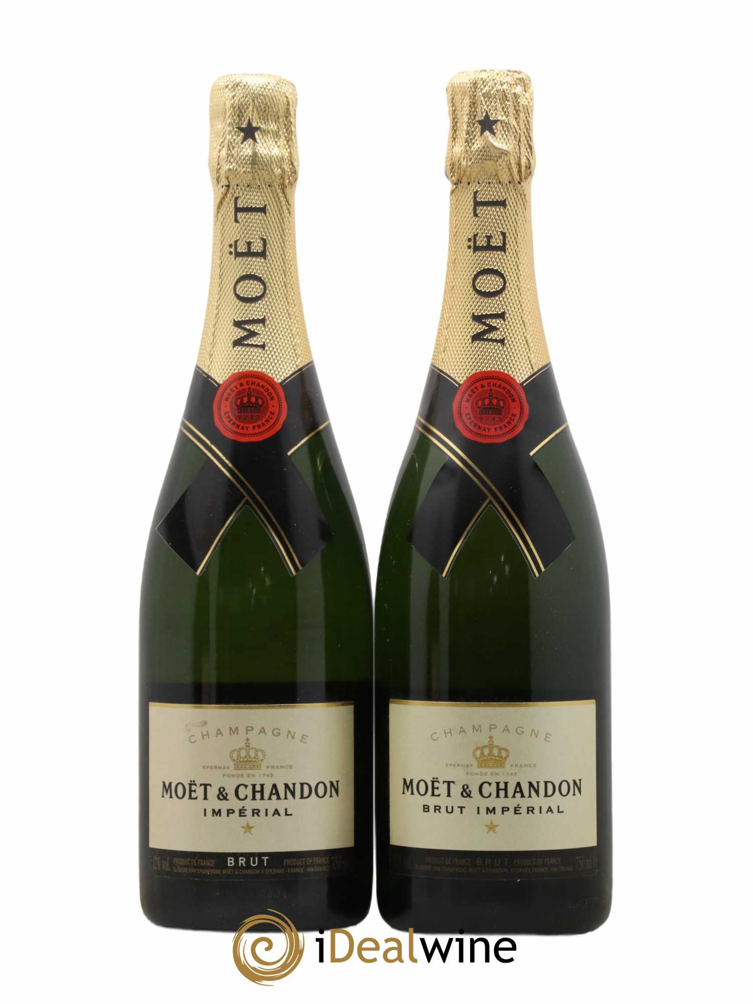 Impérial Brut Moët et Chandon - Lot de 2 bouteilles - 0