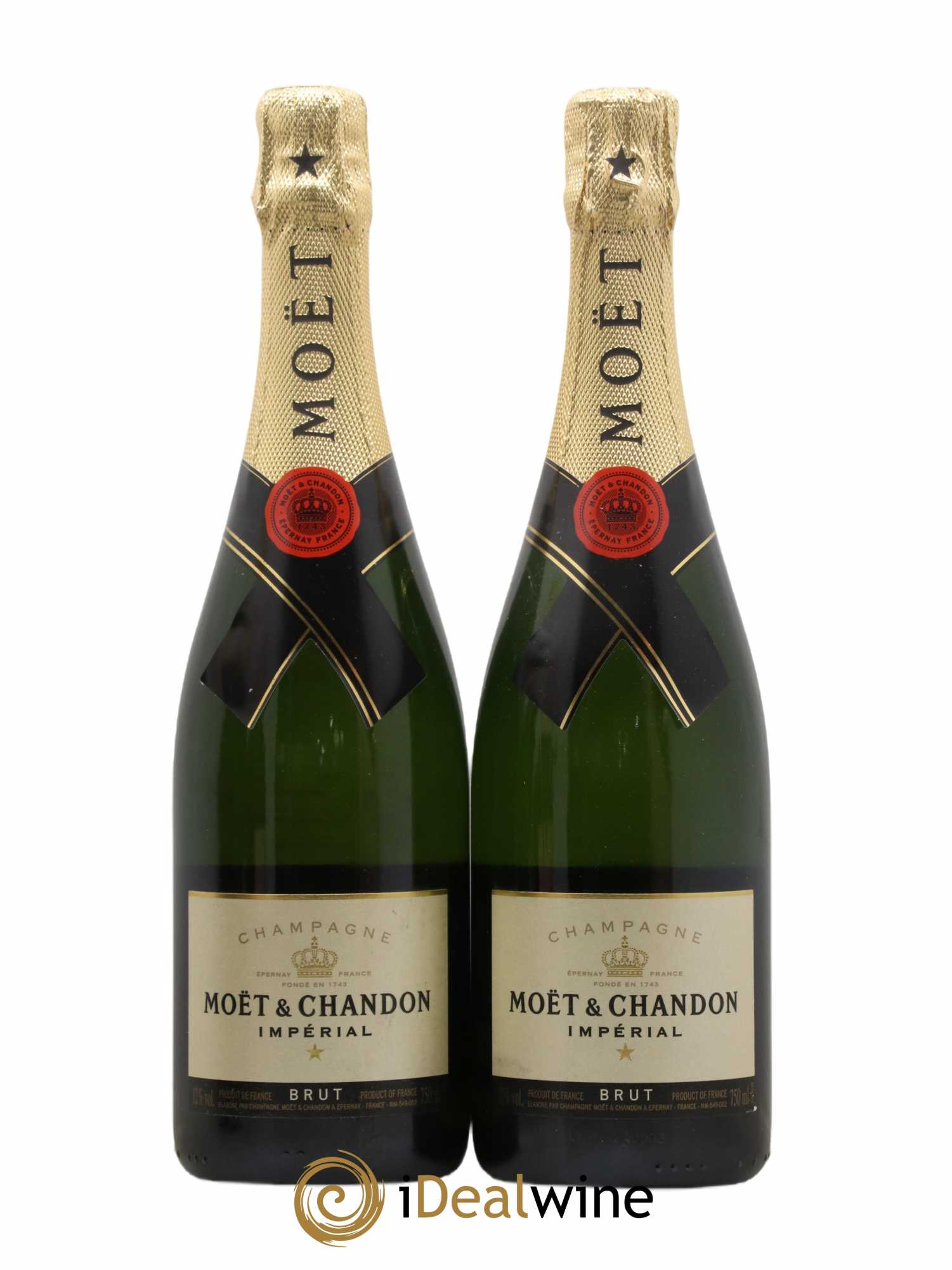 Impérial Brut Moët et Chandon - Lot de 2 bouteilles - 0