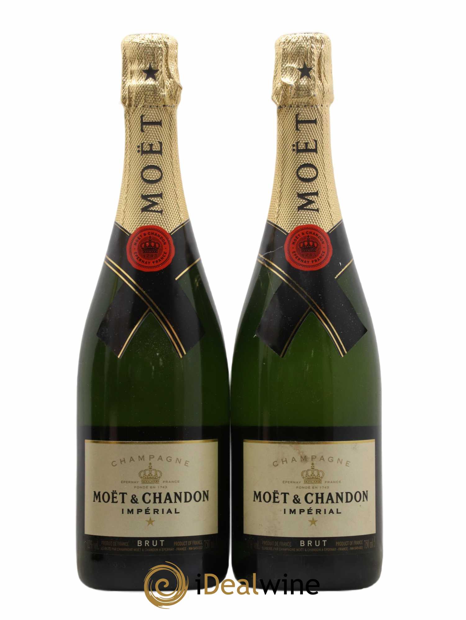 Impérial Brut Moët et Chandon - Lot de 2 bouteilles - 0
