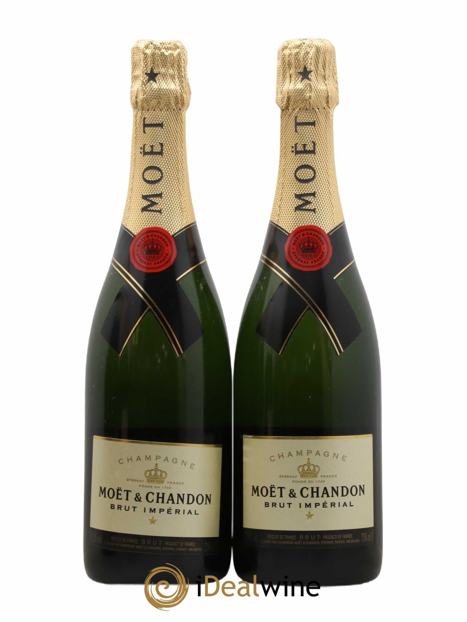 Impérial Brut Moët et Chandon - Lot de 2 bouteilles - 0