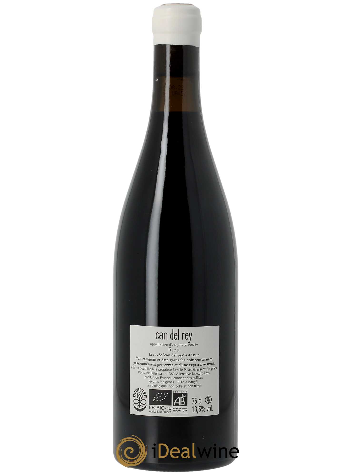 Fitou Can del Rey Balansa (Domaine)  2021 - Lot of 1 bottle - 1