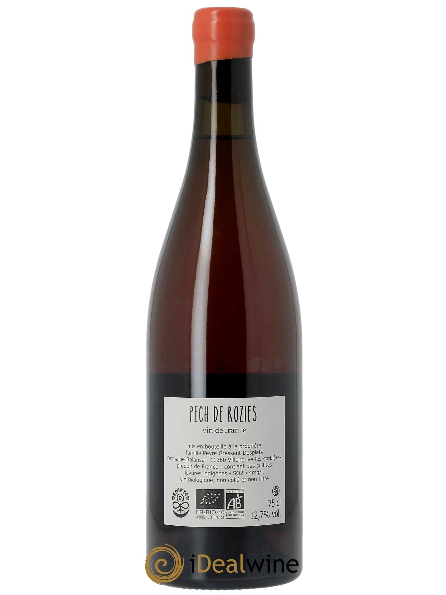 Vin de France Pech de Rozies Balansa (Domaine) 2022 - Lotto di 1 bottiglia - 1