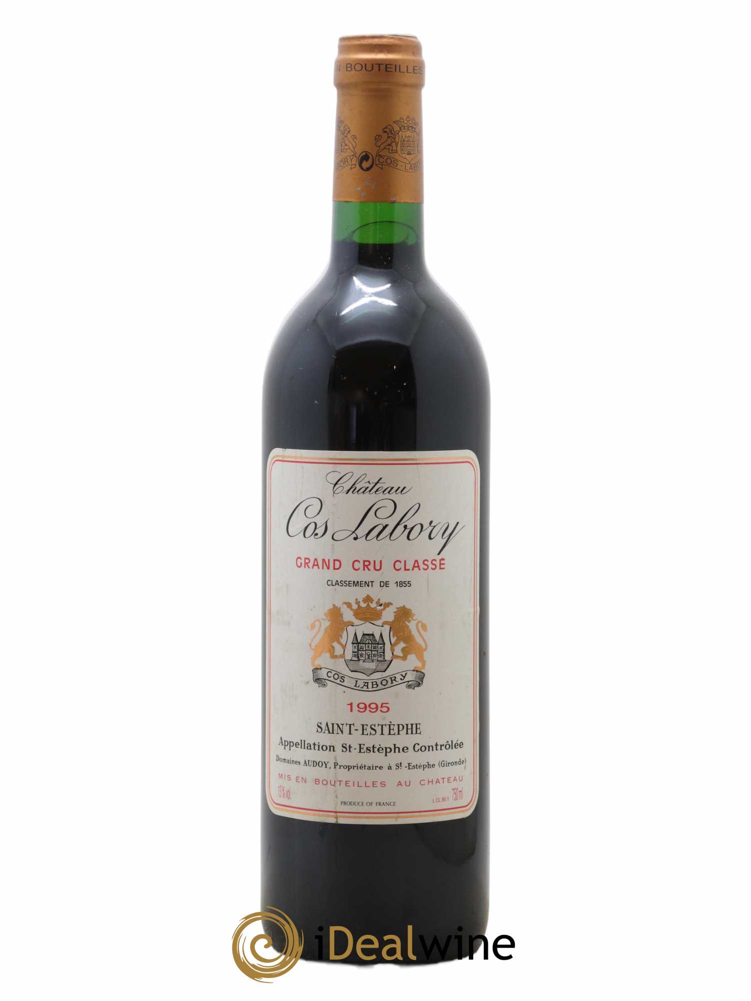 Château Cos Labory 5ème Grand Cru Classé 1995 - Lot de 1 bouteille - 0