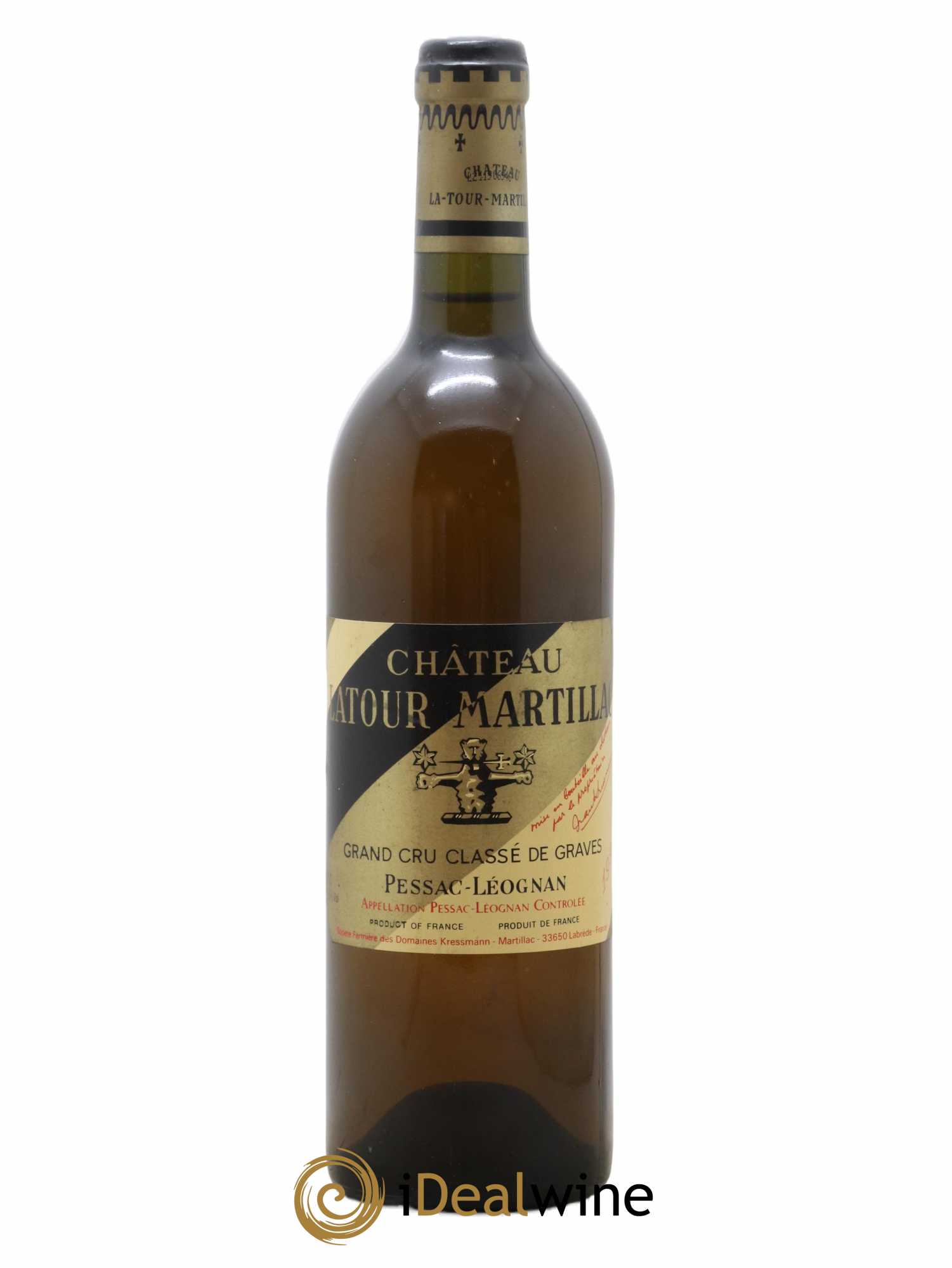 Château Latour-Martillac Cru Classé de Graves 1990 - Lot of 1 bottle - 0