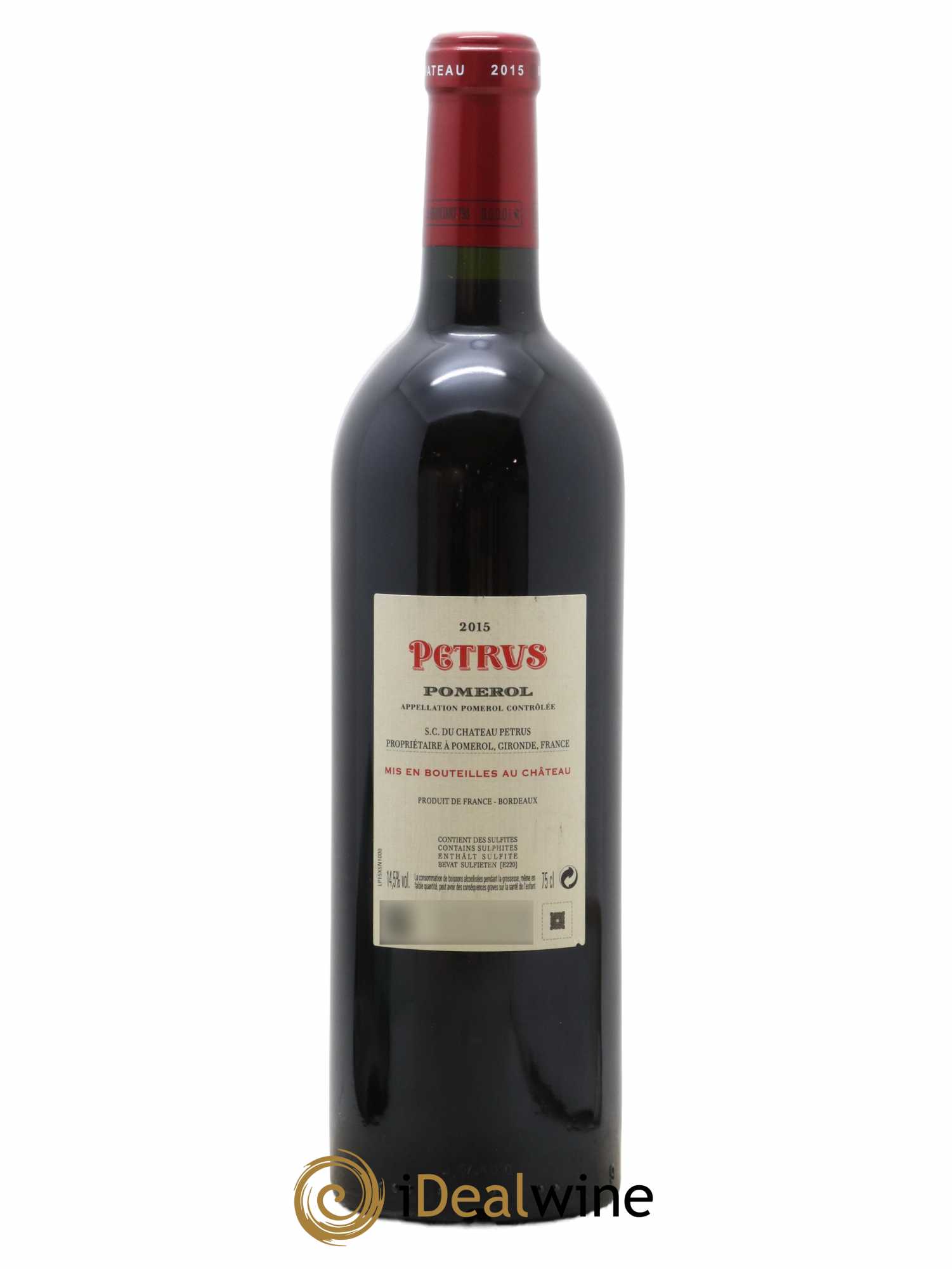 Petrus 2015 - Lot de 1 bouteille - 1