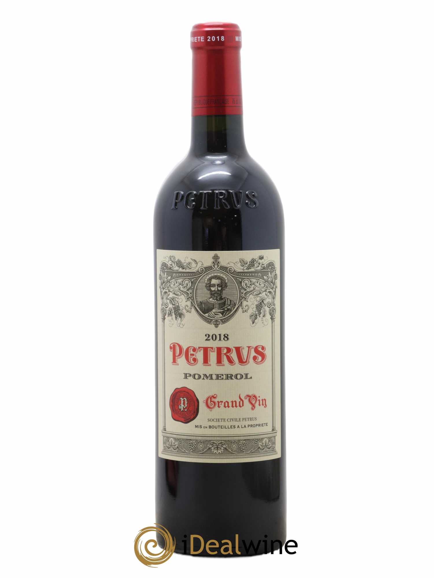 Petrus 2018 - Lot de 1 bouteille - 0