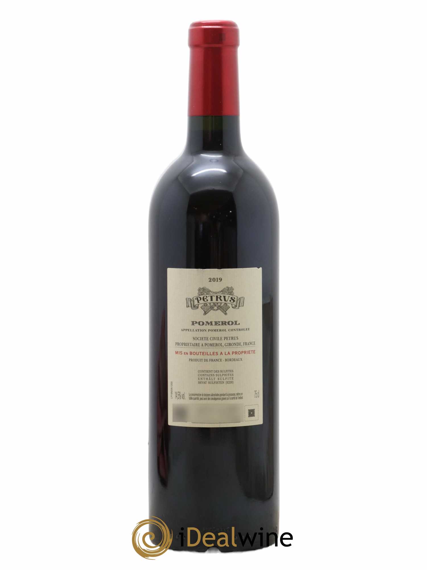 Petrus 2019 - Lot de 1 bouteille - 1
